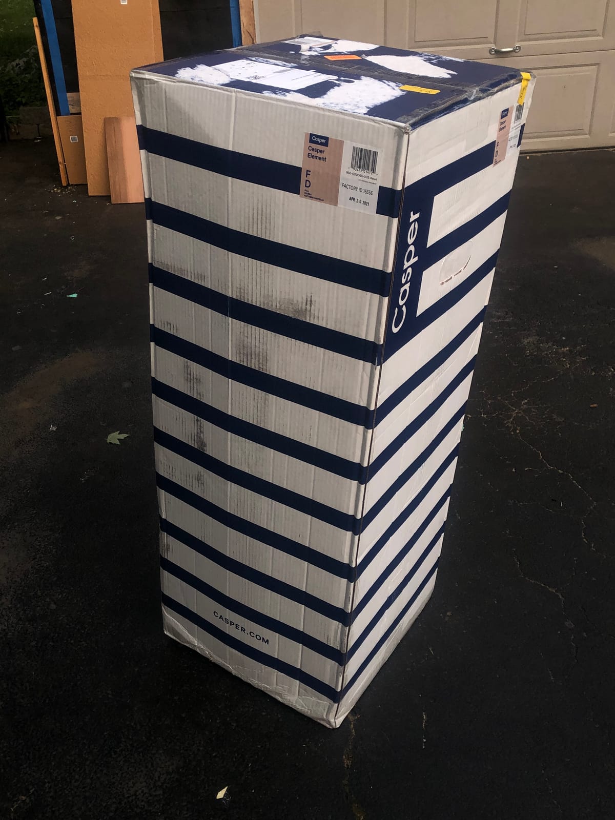 Casper Sleep Element Queen Mattress - Medium Feel - Motion Isolation - Breathable, Cooling Memory Foam - 100-Night Trial - CertiPUR-US customer photo 1