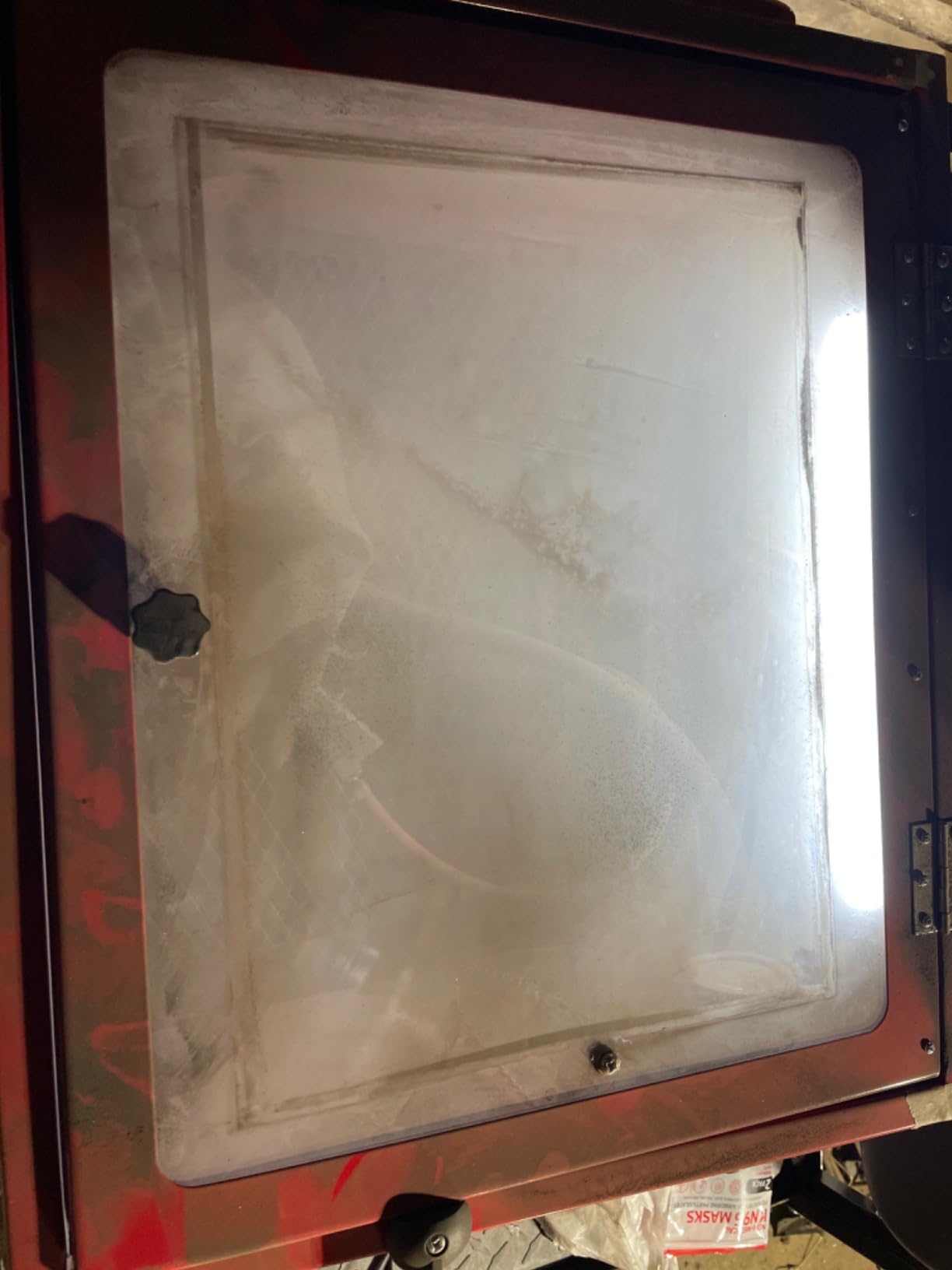 25 Gallon Sandblasting Cabinet | 40-80 PSI, Blasting Gun & 4 Nozzle, Heavy Duty Steel Bench Top, For Stain, Removal, Paint customer photo 2