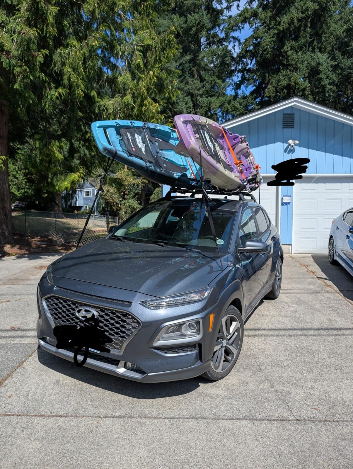 IKURAM R Aluminum Kayak Roof Rack Folding J-Style Universal 4-in-1 | For Canoe, SUP, Kayaks, Surfboard, Rooftop Mount, For SUV, Car and Truck Crossbars, Multifunction Carrier customer photo 1
