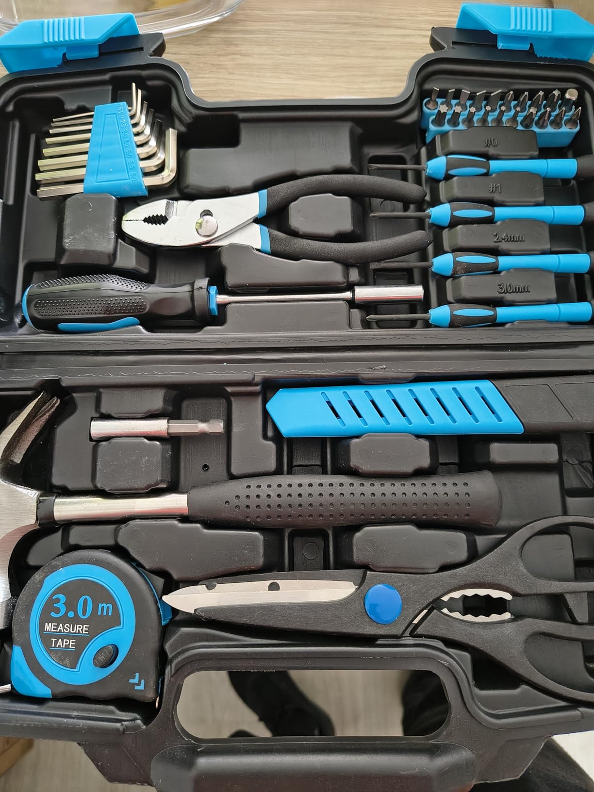 39-Piece Household Tools Kit - Small Basic Home Tool Set with Plastic Toolbox - Great for College Students, Household Use & More customer photo 1