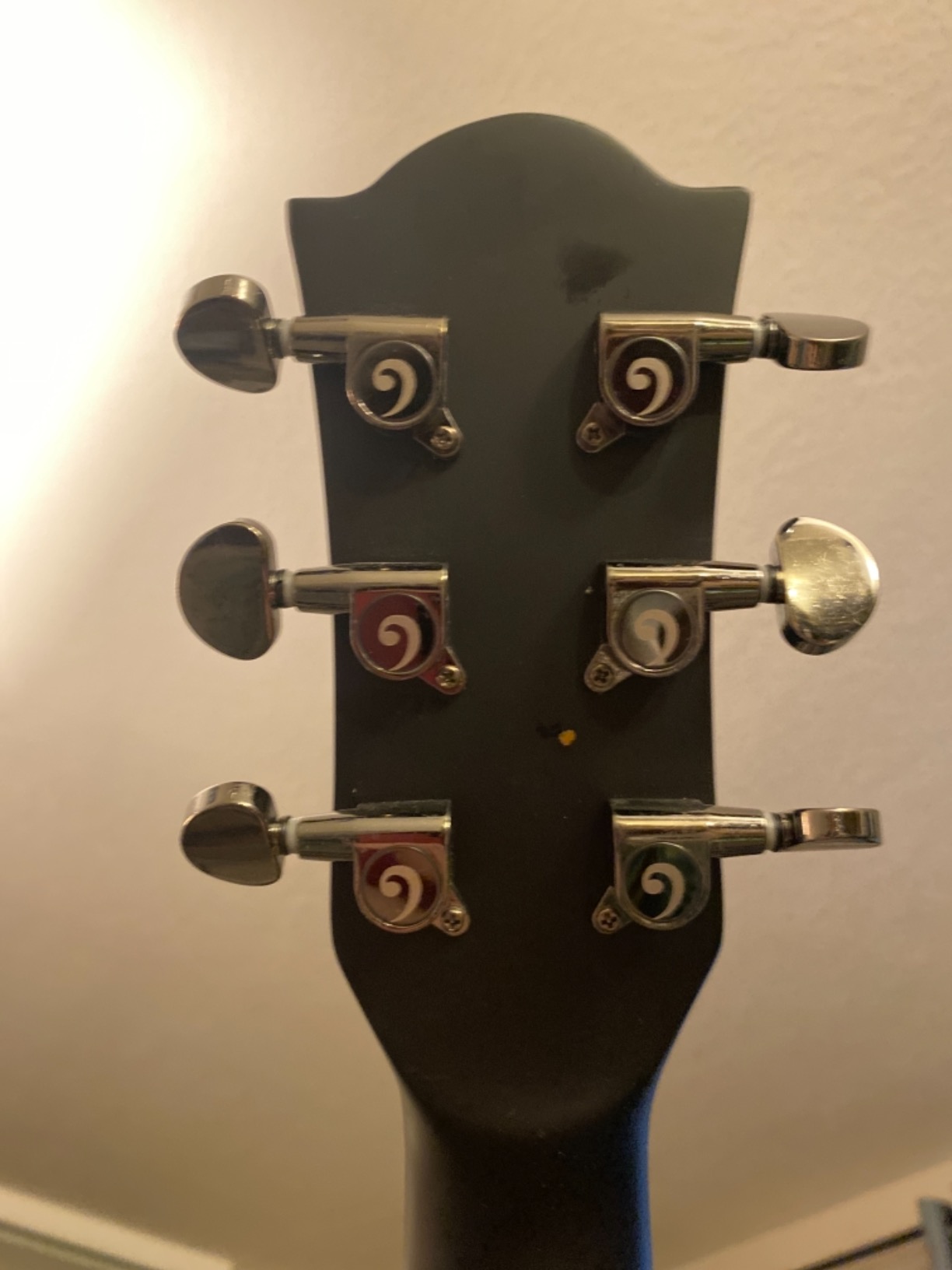 Vangoa Left Handed Guitar, Full Size Cutaway Left Handed Acoustic Guitar Kit, Black customer photo 2