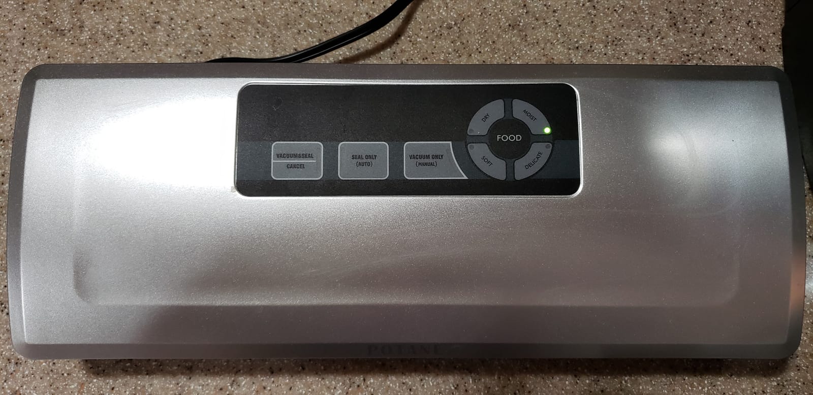 POTANE Precision Vacuum Sealer Machine, Powerful Pro Vacuum Food Sealer, 8-in-1 Easy Presets, 4 Food Modes, Dry&Moist&Soft&Delicate with Starter Kit, Compact Design(Silver) customer photo 2