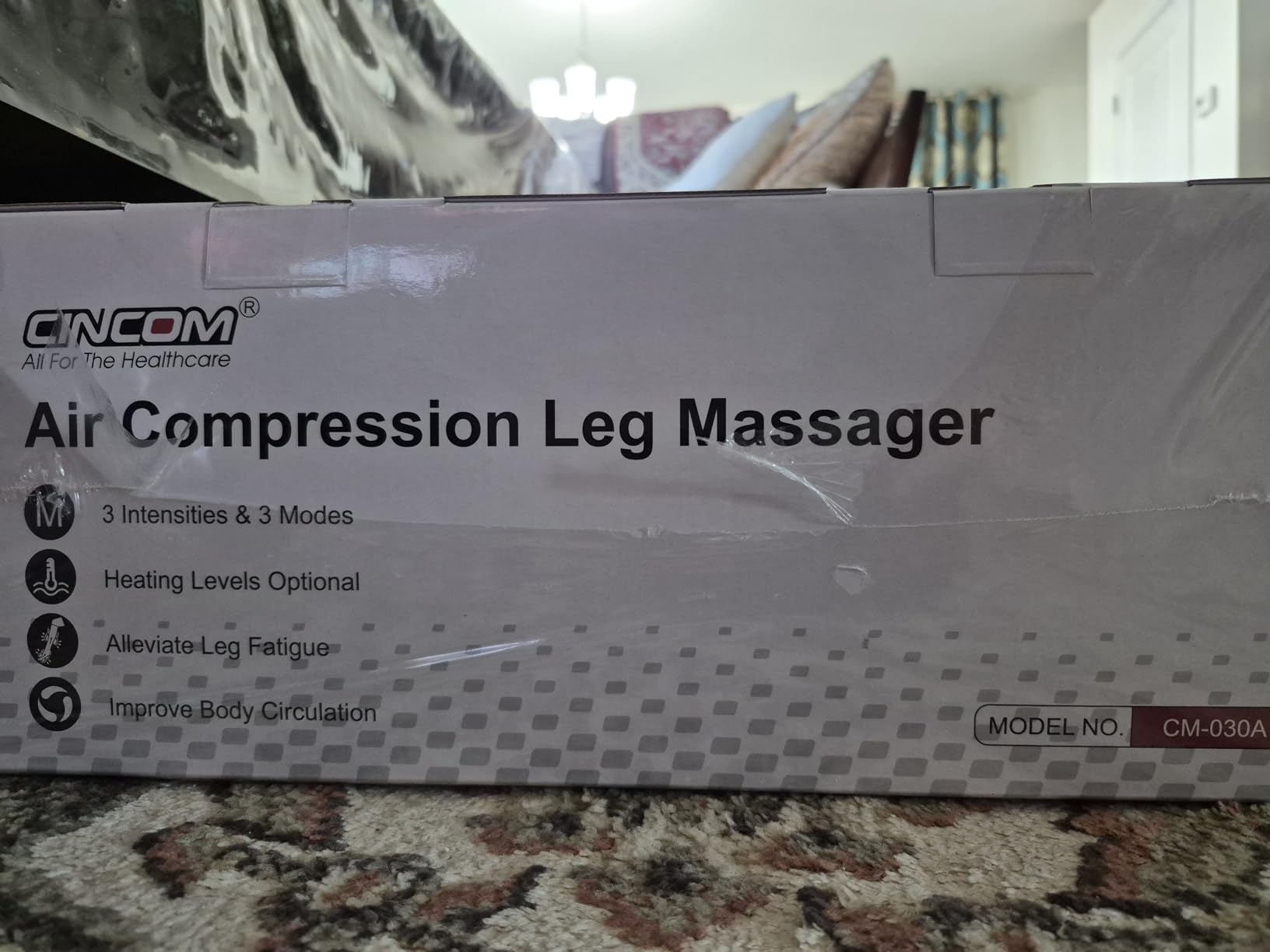 CINCOM Leg Massager with Heat and Air Compression FSA - HSA customer photo 1