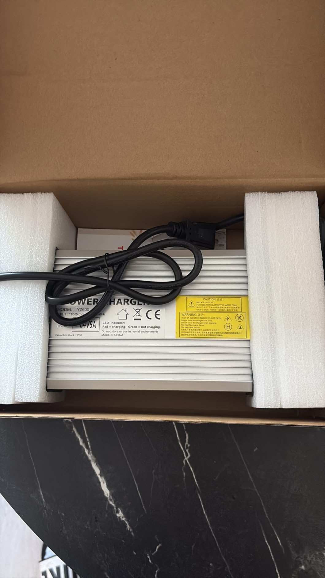Charger Output 84V 5A Battery Charger for 72V Lithium Battery Pack Anderson Connector customer photo 1