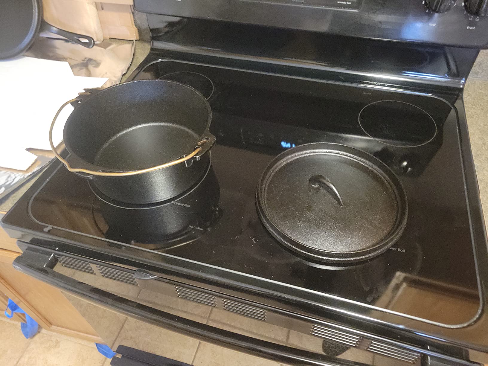 MegaChef Assorted Pre-Seasoned OVEN SAFE, Cast Iron Cookware Set, 5 Piece, Black customer photo 2