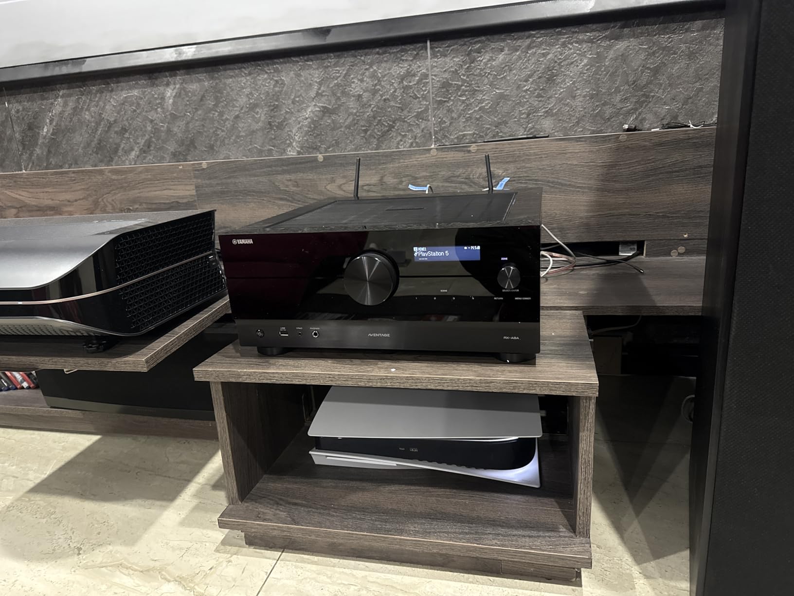 Yamaha RX-A8A AVENTAGE 11.2-Channel AV Receiver with 8K and 4K/120, eARC, Dolby Atmos, DTS:X, Auro-3D, Surround:AI, Wi-Fi, Bluetooth, MusicCast customer photo 1
