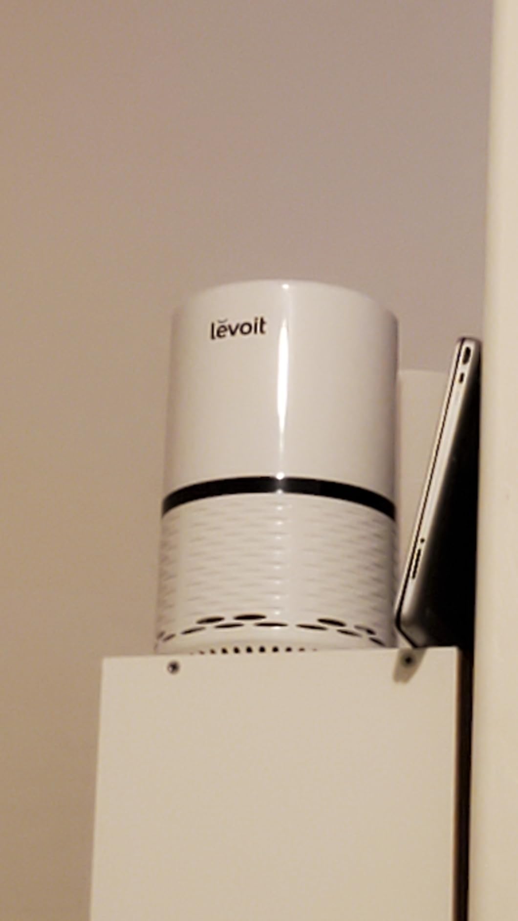 Levoit Air Purifier for Home Pets Bedroom Dorm Room, Smart & Voice Control, AHAM VERIFIDE, 3-in-1 Filter With HEPA Sleep Mode, Core 200S-P, White customer photo 2