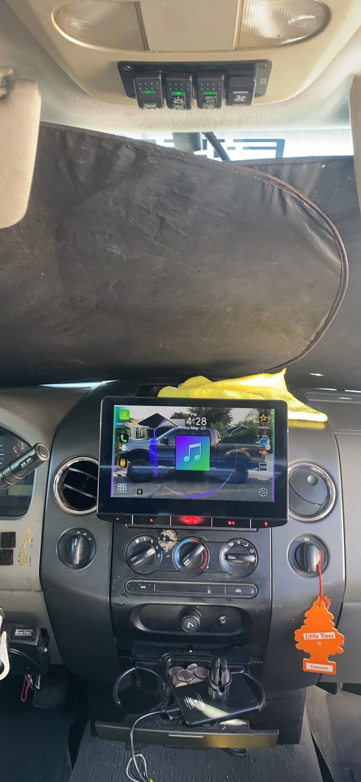 JVC KW-Z1000W Bluetooth Car Stereo Receiver with USB Port -10.1