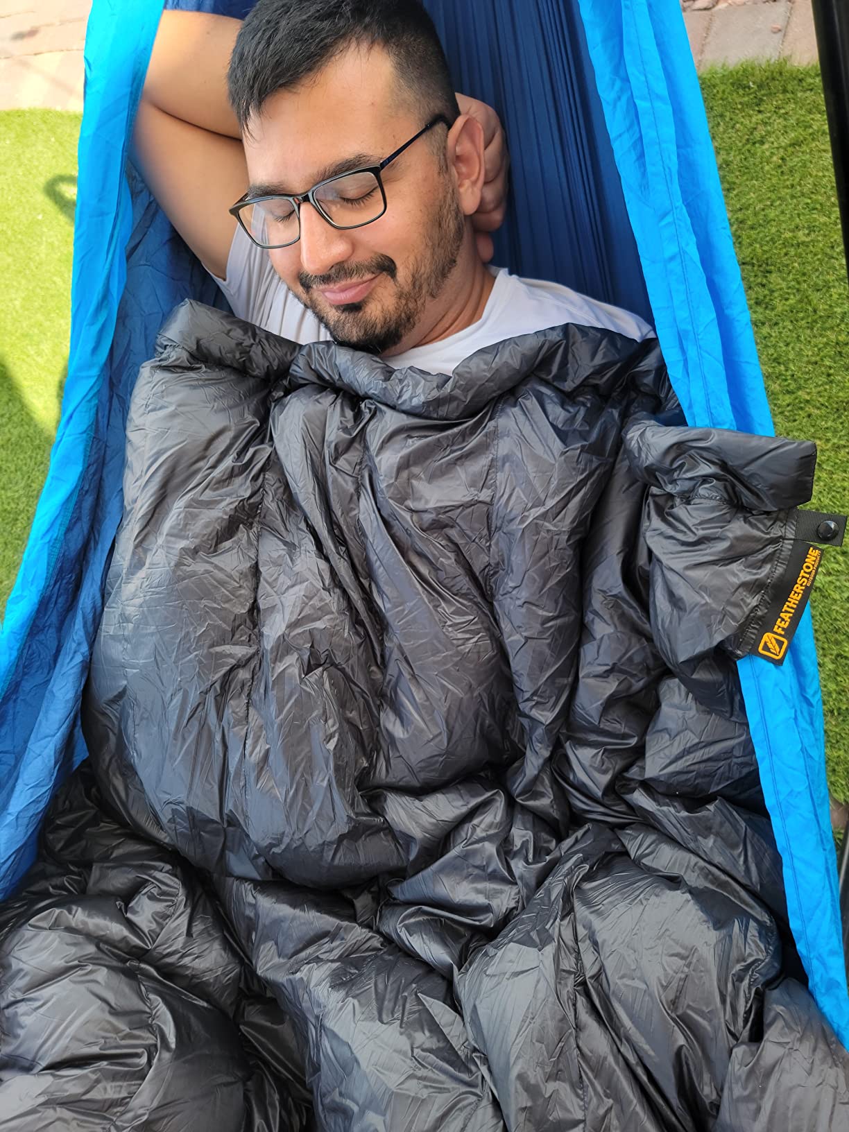 Featherstone Moondance 25 850 Fill Power Down Top Quilt Mummy Sleeping Bag Alternative for Ultralight Backpacking Camping and Thru-Hiking customer photo 1
