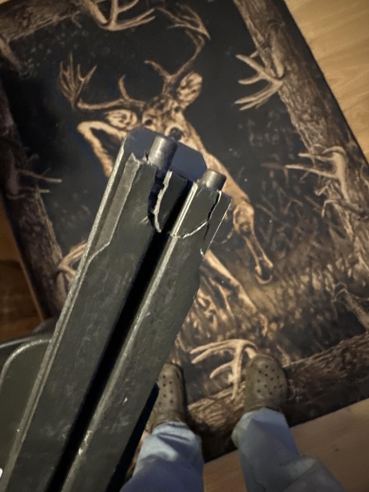 Killer Instinct Lethal 405 Crossbow Pro Package with 4 x 32 Non-Illuminated Scope, Rope Cocker, String Suppressors, 3-Bolt Quiver, 3 Hypr Lite Bolts and Field Tips, Stick of Rail Lube customer photo 2