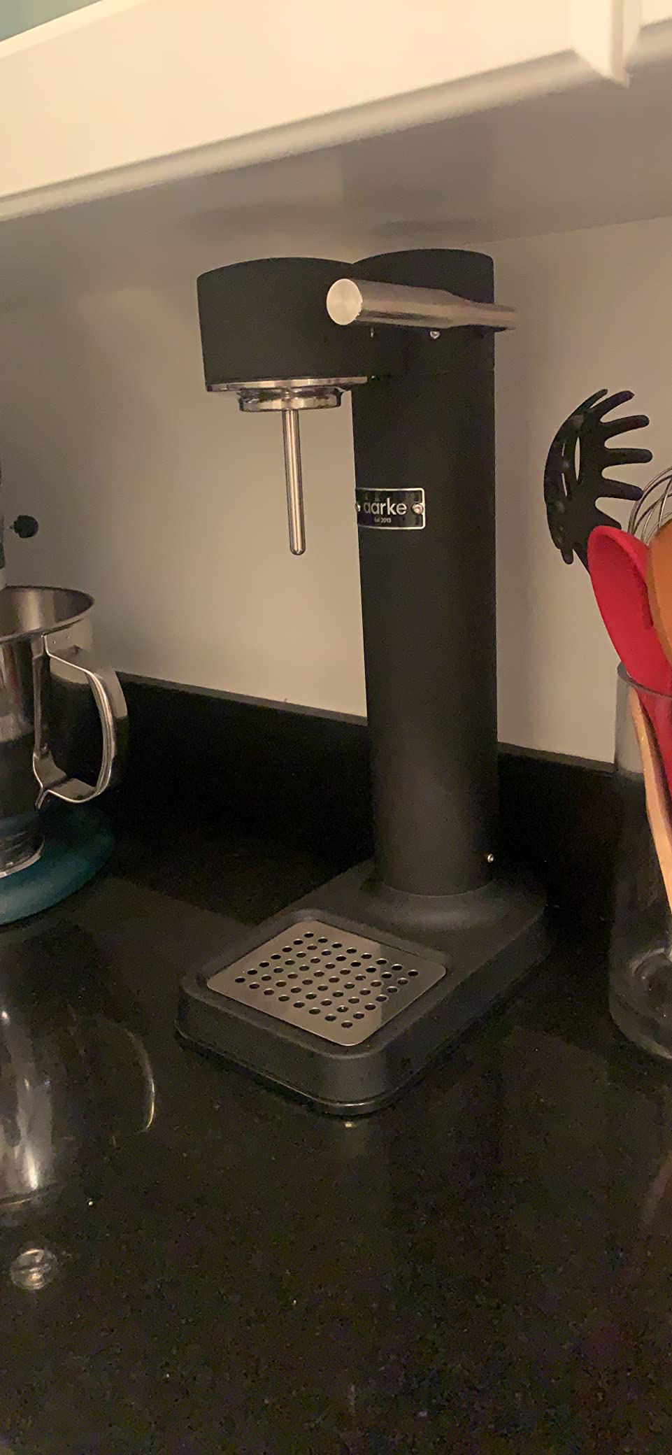 Aarke Carbonator 3 - Premium Sparkling Water Maker, Stainless Steel | Stainless Steel, Cordless Soda Maker for Home, Carbonated Water Machine, BPA-free PET Bottle Included customer photo 2