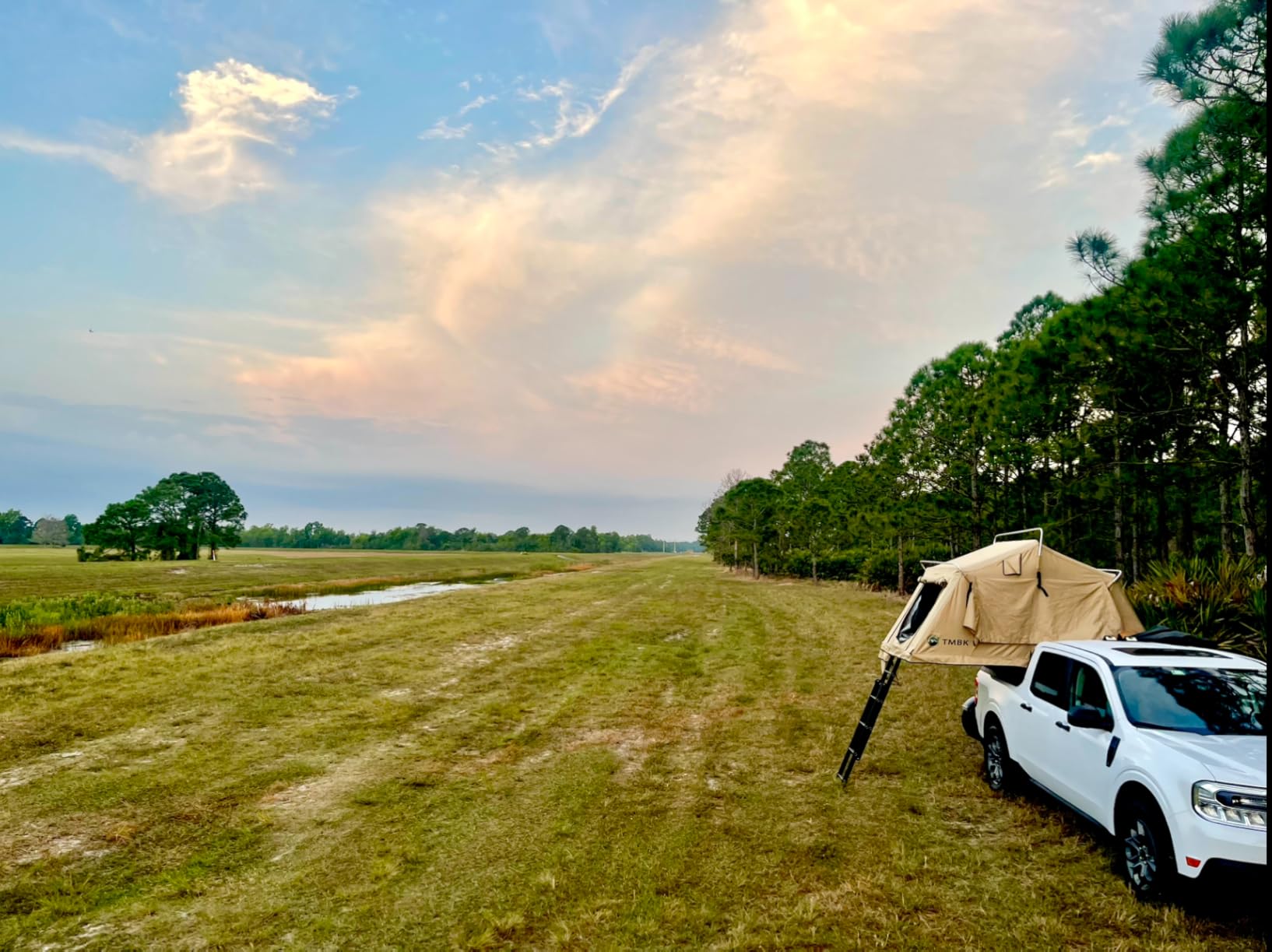 Soft Shell Rooftop Tent for SUV & Truck Camping, 3-Person - Overland Vehicle Systems TMBK - Universal Fitment with Rainfly & Ladder customer photo 1