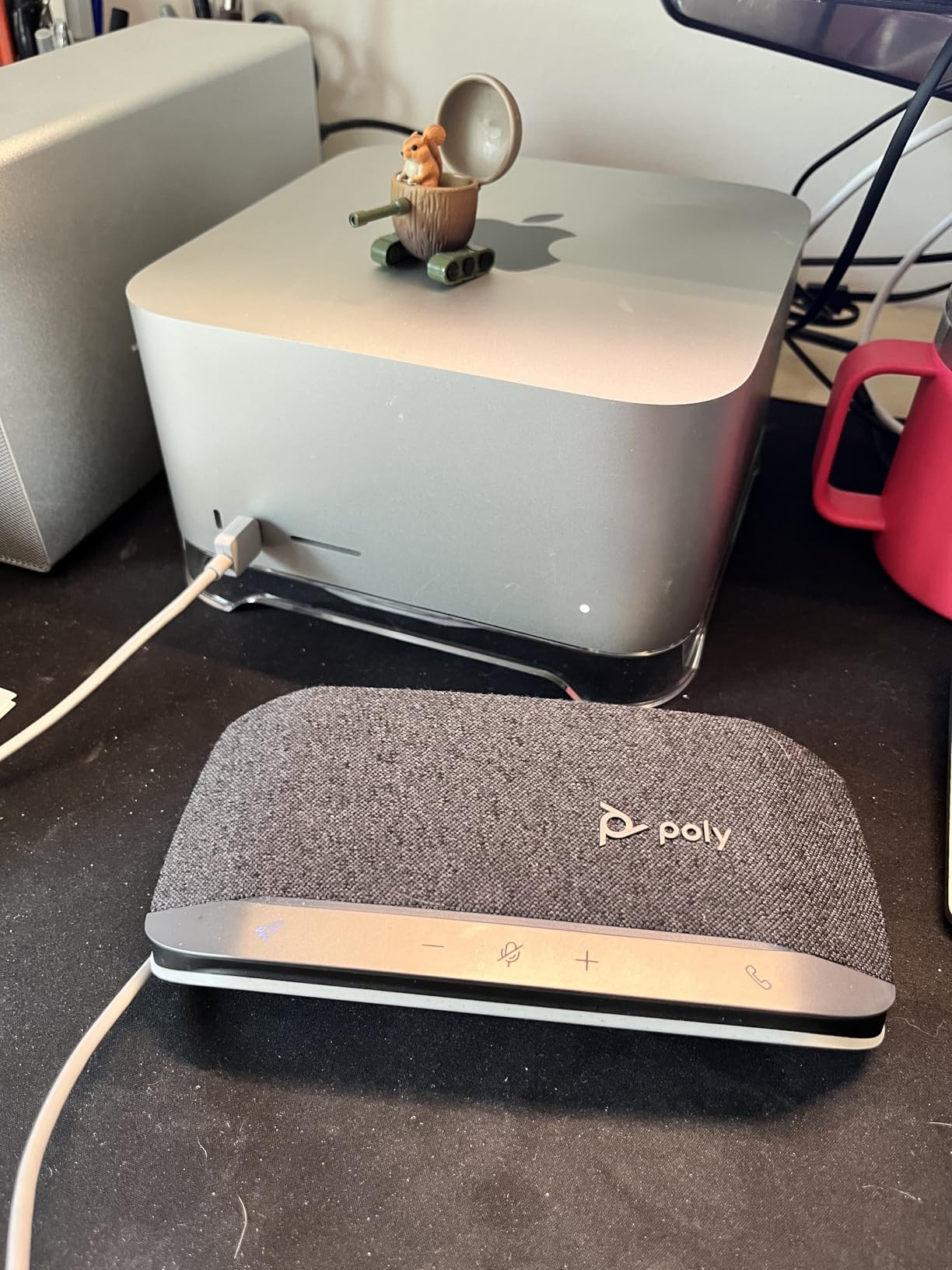 Poly - Sync 20 USB-C Personal Smart Speakerphone (Plantronics) - Connect to Cell Phone via Bluetooth and PC/Mac via USB-C Cable - Works with Teams, Zoom & More customer photo 1