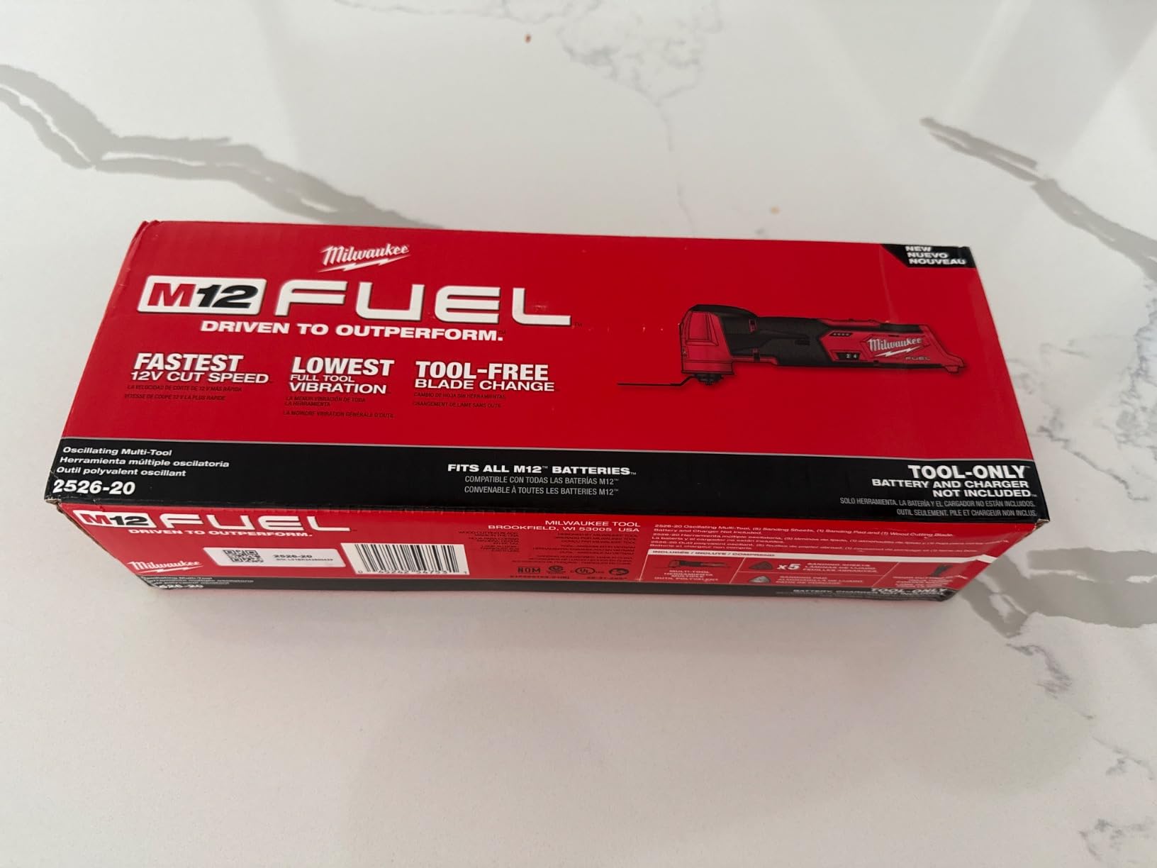 2526-20 M12 Brushless 12-Volt Lithium-Ion Cordless Oscillating Multi-Tool (Tool-Only) customer photo 2