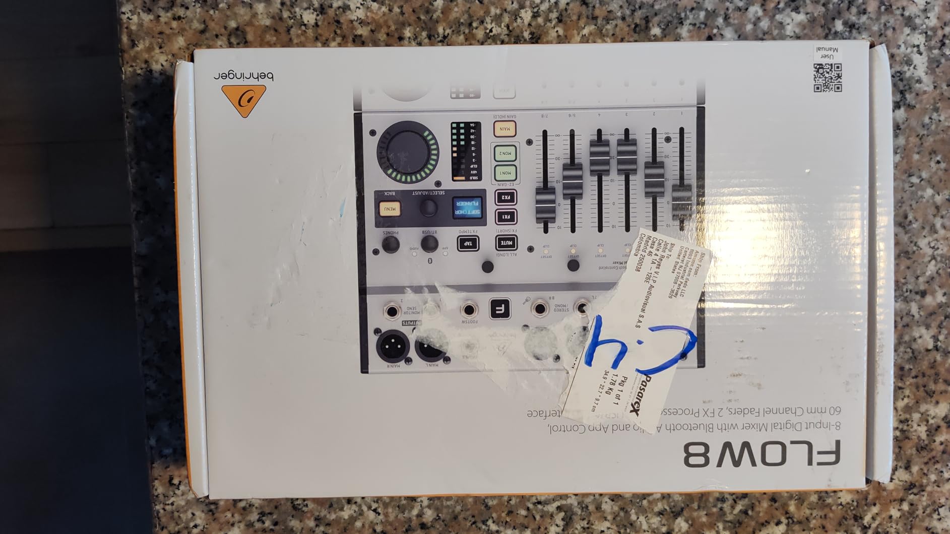 Behringer FLOW 8 8-Input Digital Mixer with Bluetooth Audio and App Control, 60 mm Channel Faders, 2 FX Processors and USB/Audio Interface customer photo 2