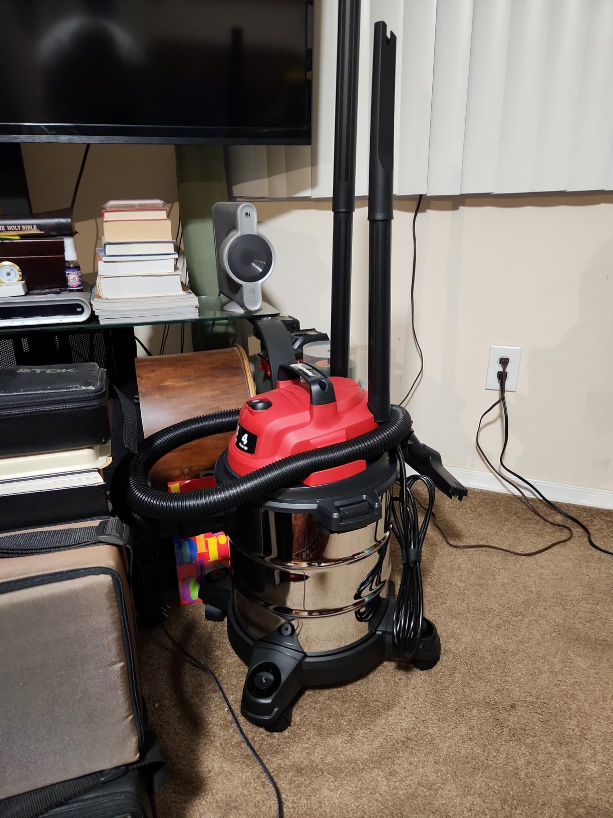 Vacmaster 5-Gallon* 4 Peak HP Stainless Steel Wet/Dry Vacuum - VOC508S 1101 customer photo 1