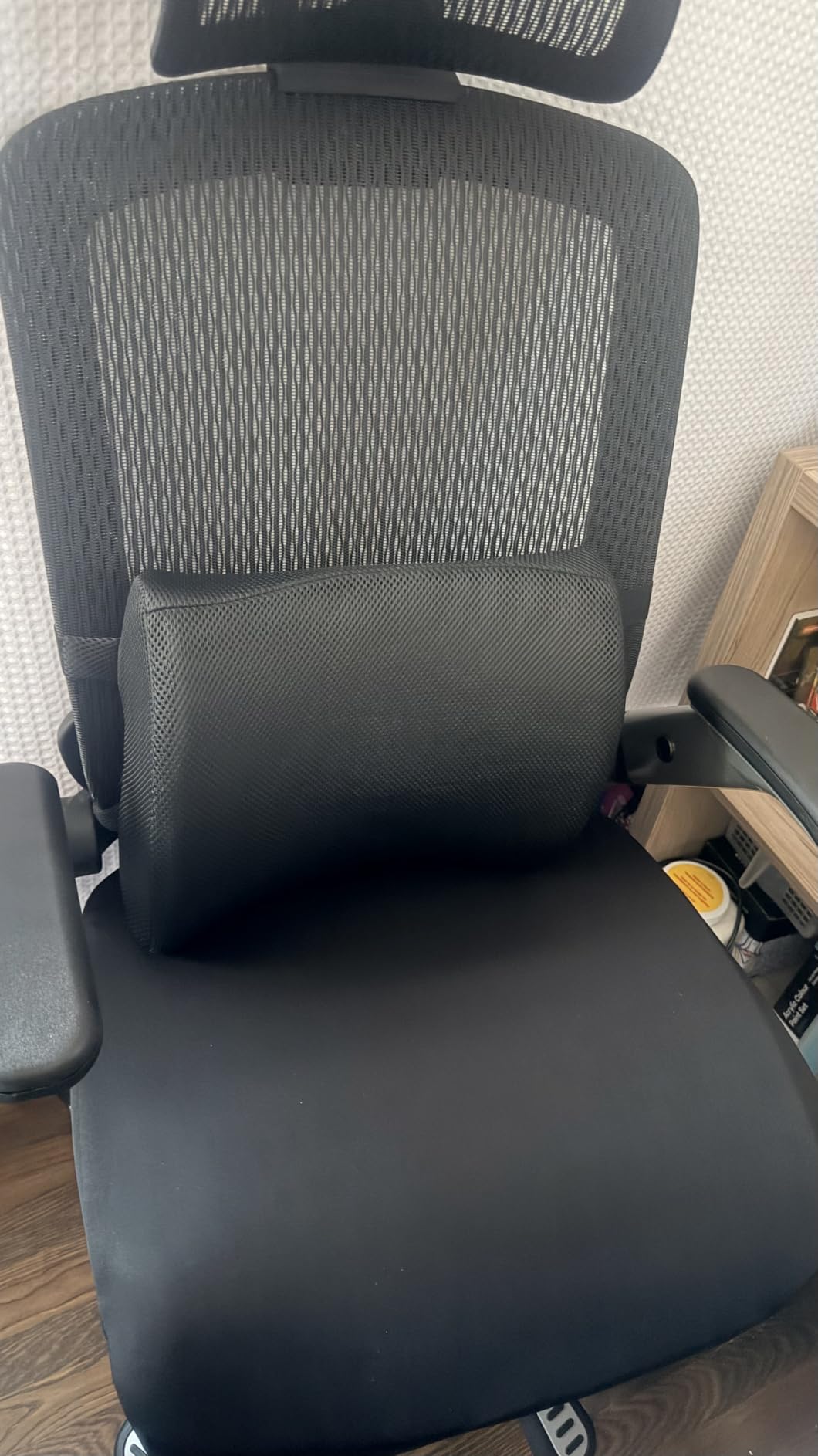 Ergonomic Office Chair, High Back Home Desk Chair with Headrest, Flip-Up Arms, 90-120° Tilt Lock and Wide Cushion, Big and Tall Mesh Chairs, Grey customer photo 2