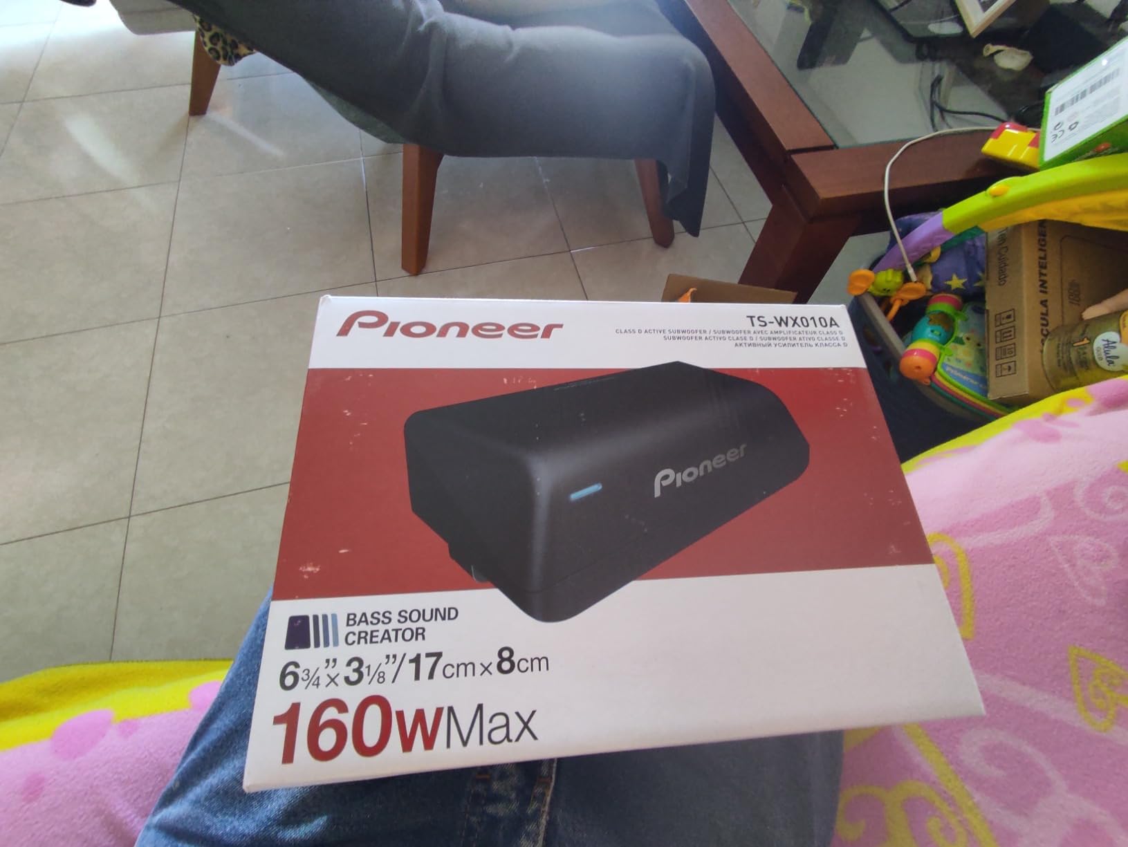 PIONEER TS-WX010A Compact Under-Seat Powered Subwoofer 160W Max customer photo 1