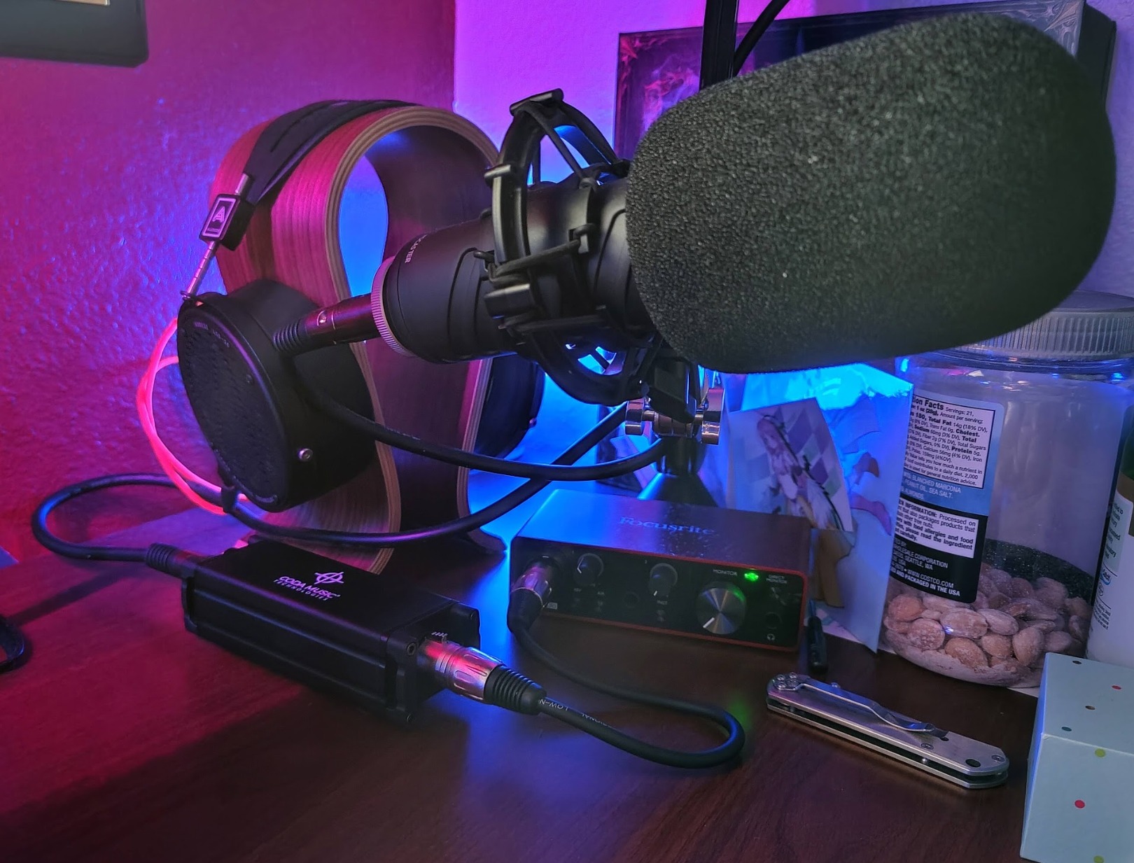 Coda Mic Preamp for Vocal Recording & Podcasting - 25dB Microphone Booster | 48V Phantom Power Preamplifier customer photo 2