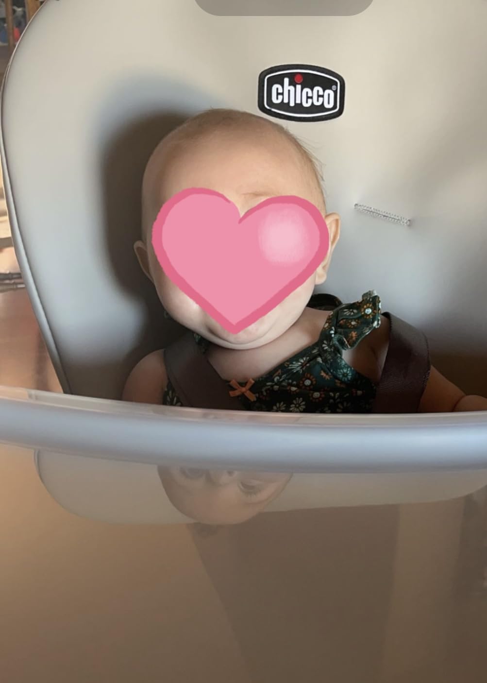 Chicco Polly Foldable High Chair for Babies and Toddlers, Space-Saving, Taupe customer photo 1