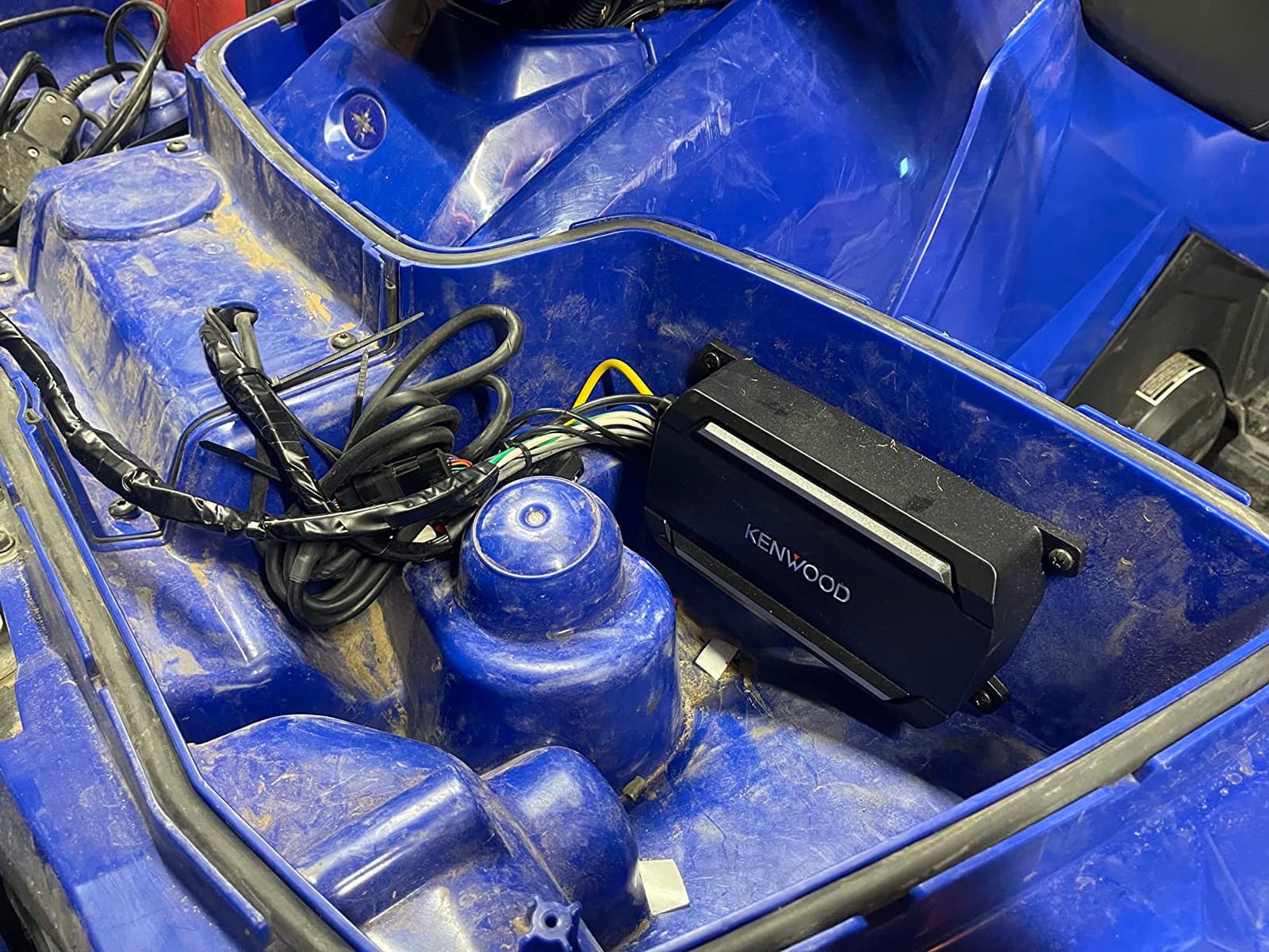 KENWOOD KAC-M5024BT Compact 4-Channel 600 Watt Car Amplifier with Bluetooth Streaming. Built for Marine, ATV and Powersport Applications. Waterproof, Dustproof, Rust Proof and Vibration Proof customer photo 2