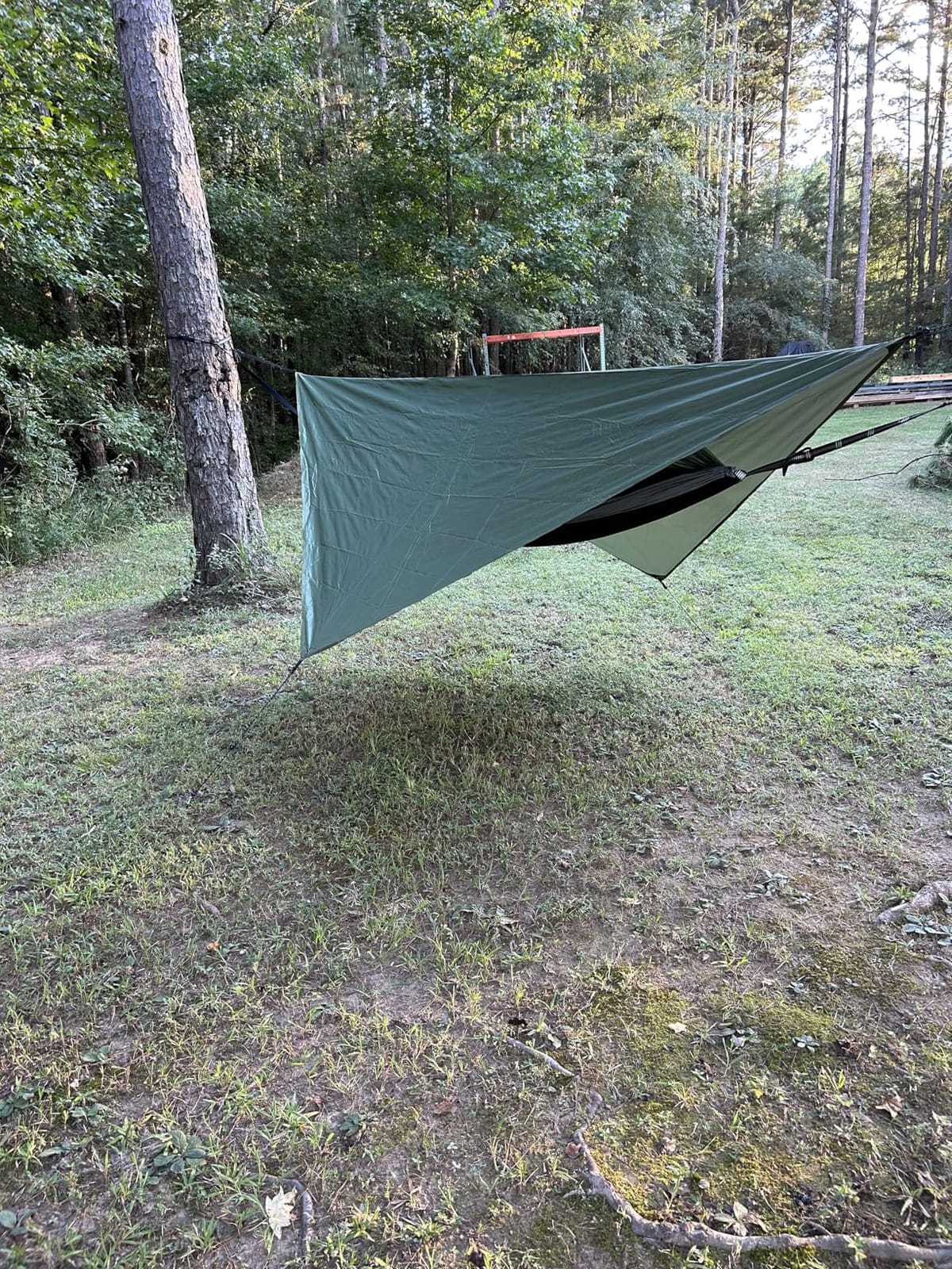 G4Free Large Camping Hammock for Outside with Mosquito Net 2 People Hammock | Up to 440lb Portable Hammock Durable Nylon with Bug Net, Tree Straps, Tent Tarp for Outdoor Hiking Camping Backpacking Travel customer photo 1
