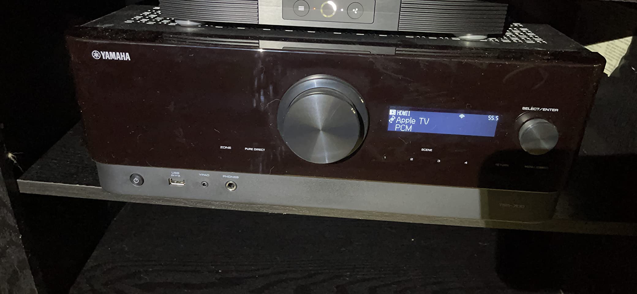 Yamaha TSR-700 7.1 Channel AV Receiver with 8K HDMI and MusicCast (Renewed) customer photo 1