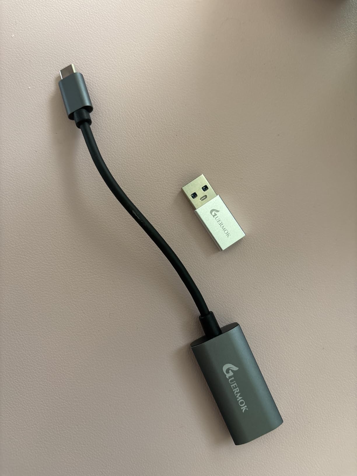 Guermok Video Capture Card, 4K USB3.0 HDMI to USB C, 1080P 60FPS & 2K 30FPS, Capture Card for Streaming, Compatible with iPad Mac OS Windows, Quest 3, OBS, PS5/4, Switch2/1, Xbox, Camera (Silver) customer photo 1