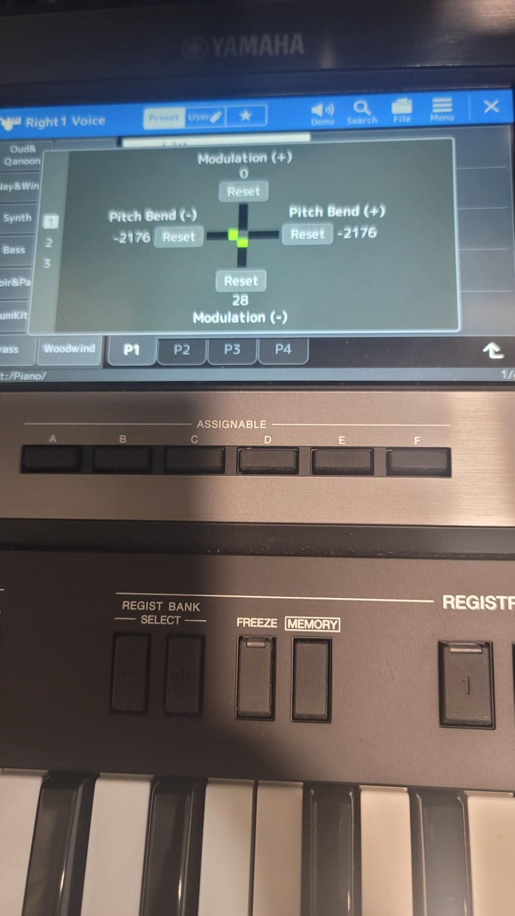 Yamaha PSR-A5000 61-Key World Music Arranger Keyboard, 210 New World Music Styles, Assignable Joystick Controller customer photo 2