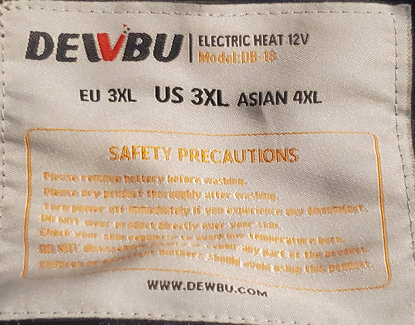 DEWBU Men's Heated Jacket with 12V Battery Work Coat, Detachable Hood, 5 Heating Zones, Soft Shell and Waterproof customer photo 2
