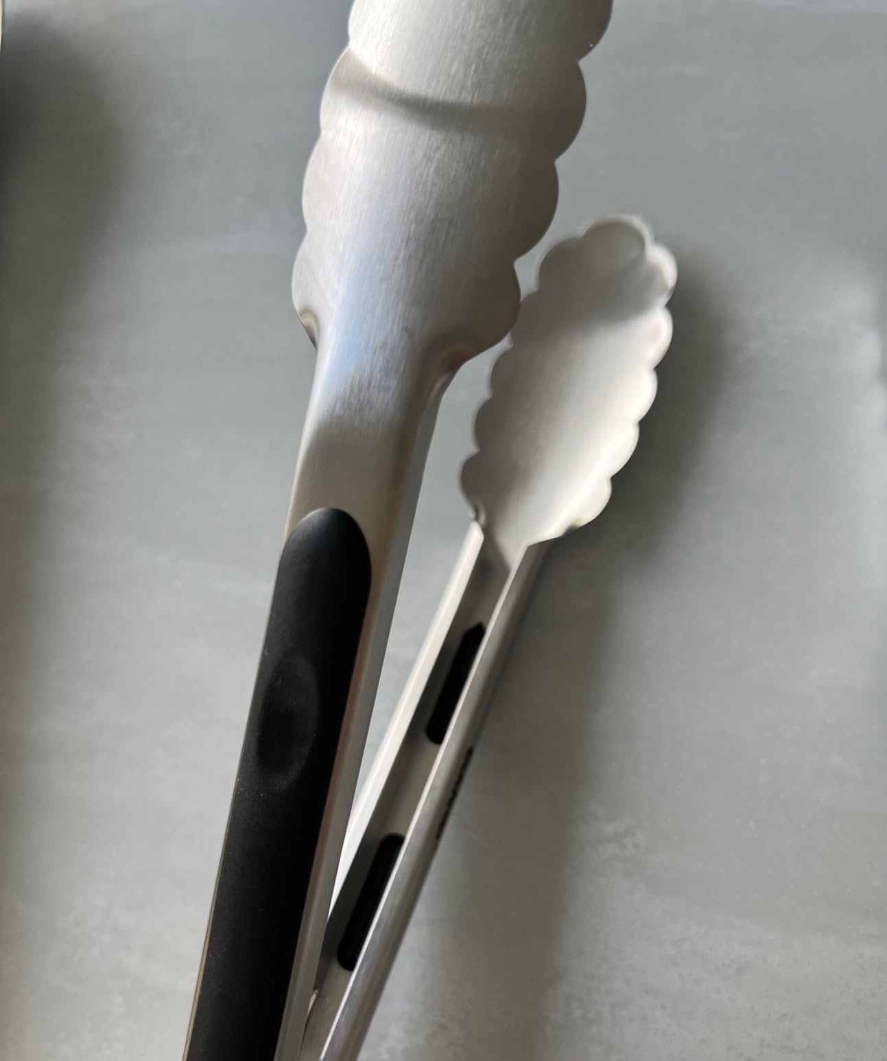 Tongs For Cooking Up to 600 °F Metal Kitchen Tongs 3PCS 7,9,12 Inch customer photo 1