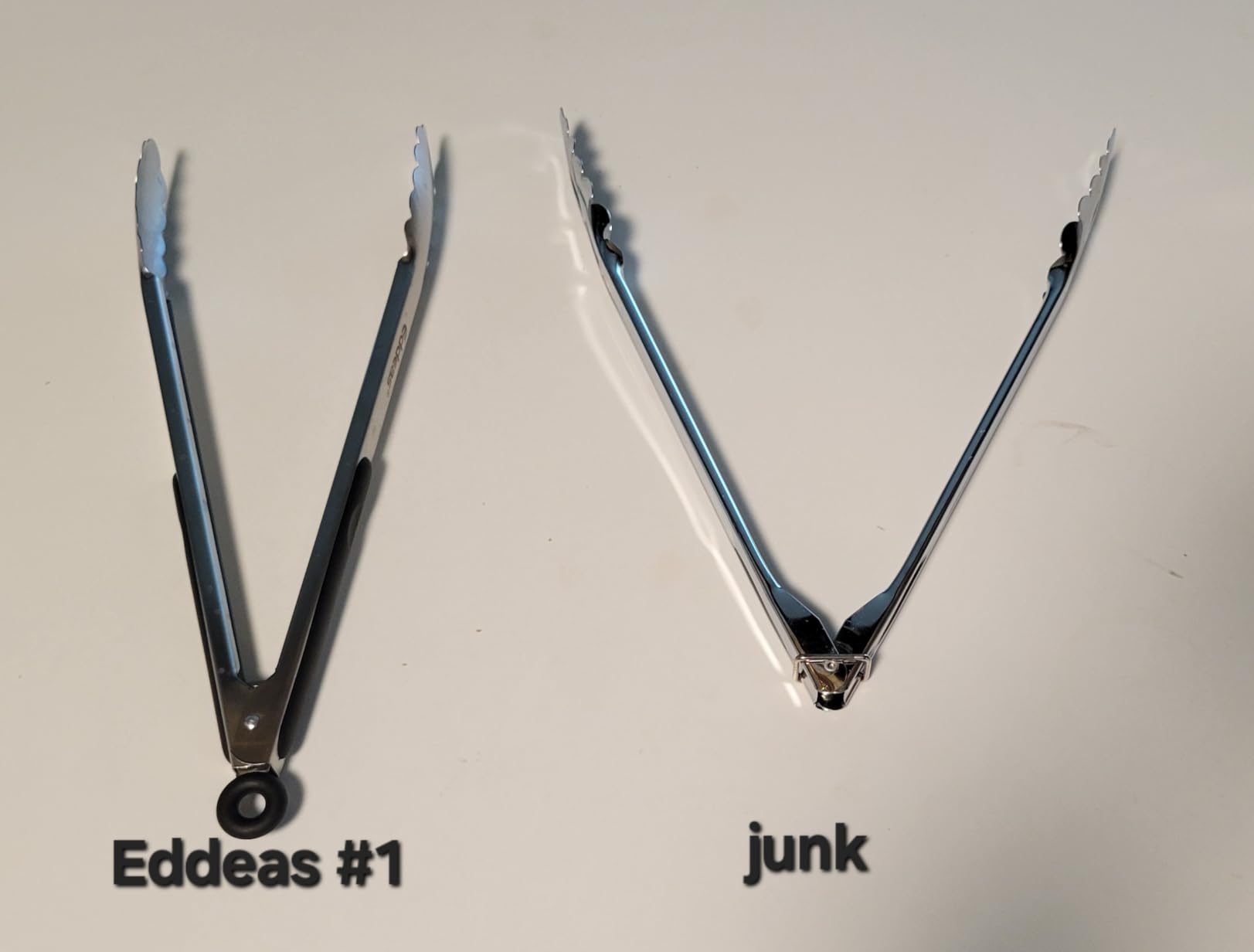 Tongs For Cooking Up to 600 °F Metal Kitchen Tongs 3PCS 7,9,12 Inch customer photo 2