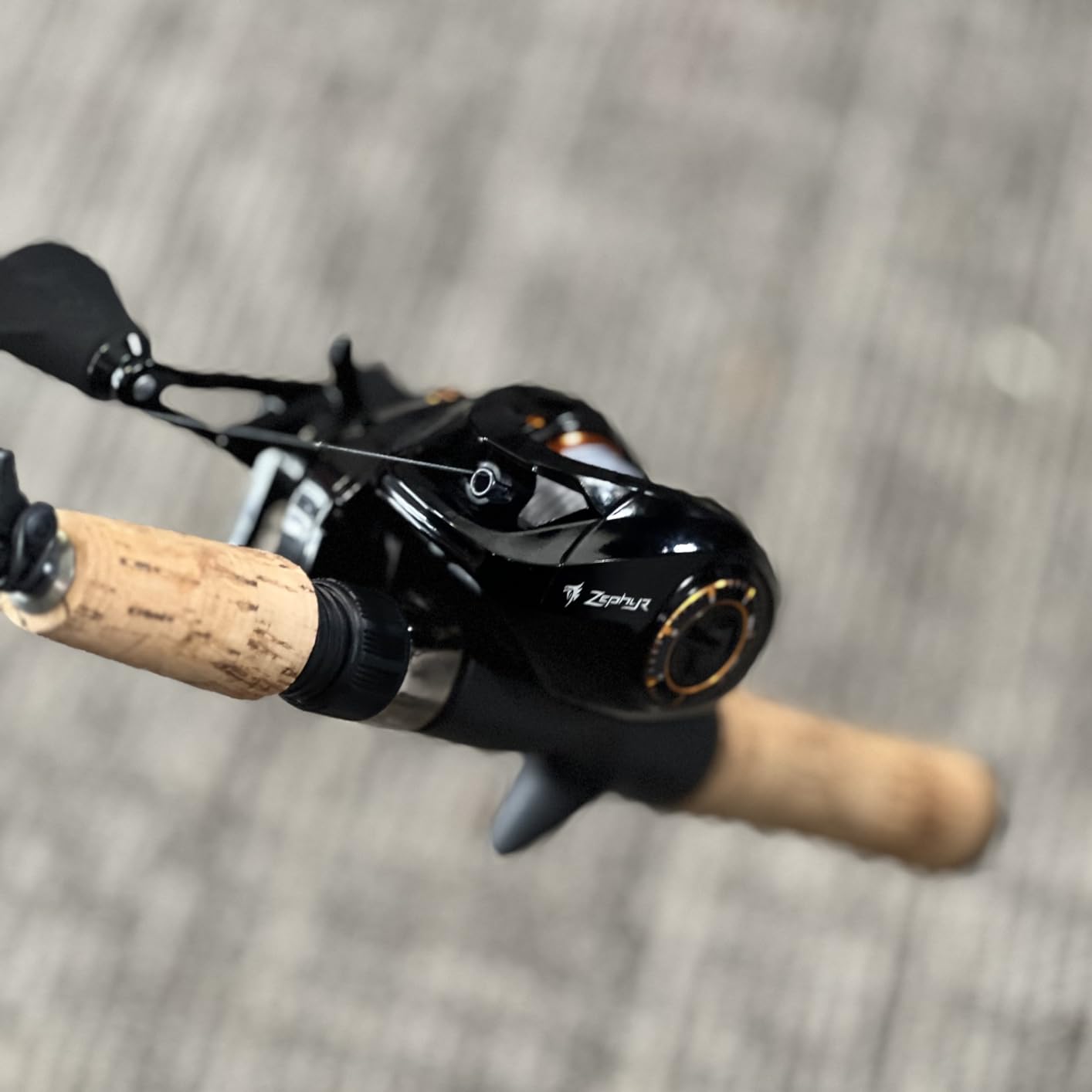 KastKing Zephyr Bait Finesse Baitcasting Fishing Reels with Drag Clicker | Max Drag: 10.0 lb, 6+1 BB, 5.6 oz, Carbon Fiber Frame, 8 Button Magnetic Brake, 7.2:1 Gear Ratio, Palm Perfect Design customer photo 2
