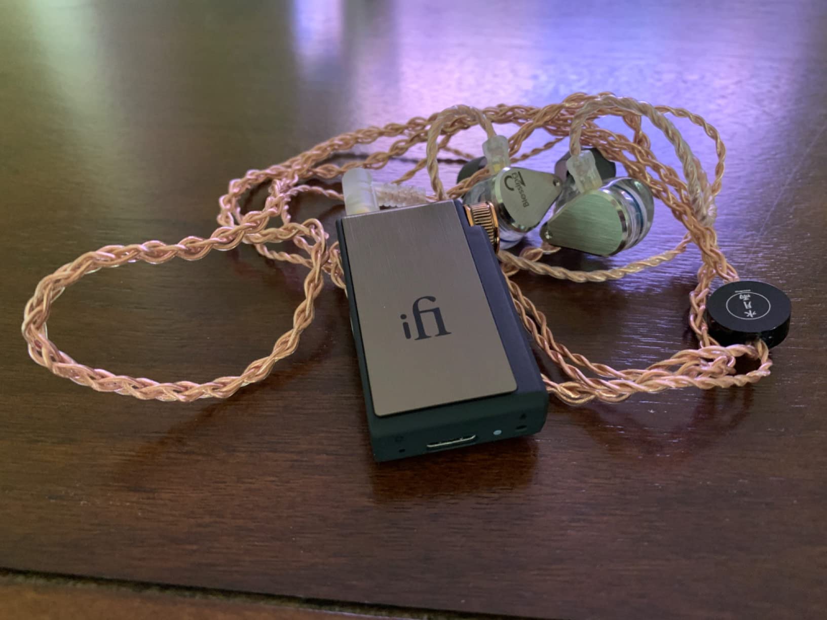iFi GO blu - Portable Bluetooth 5.1 DAC/Headphone Amplifier | With 4.4mm & 3.5mm Headphone outputs customer photo 2