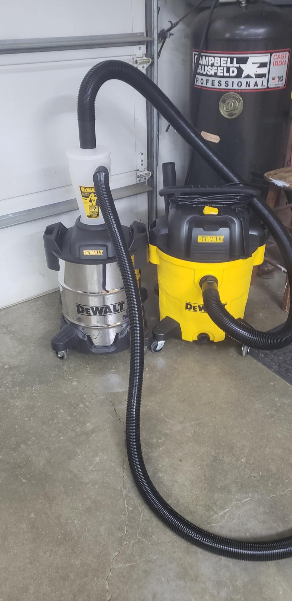 DEWALT 10 Gallon Cyclone Dust Separator for Wet/Dry Shop Vacuums,DXVCS003 customer photo 2