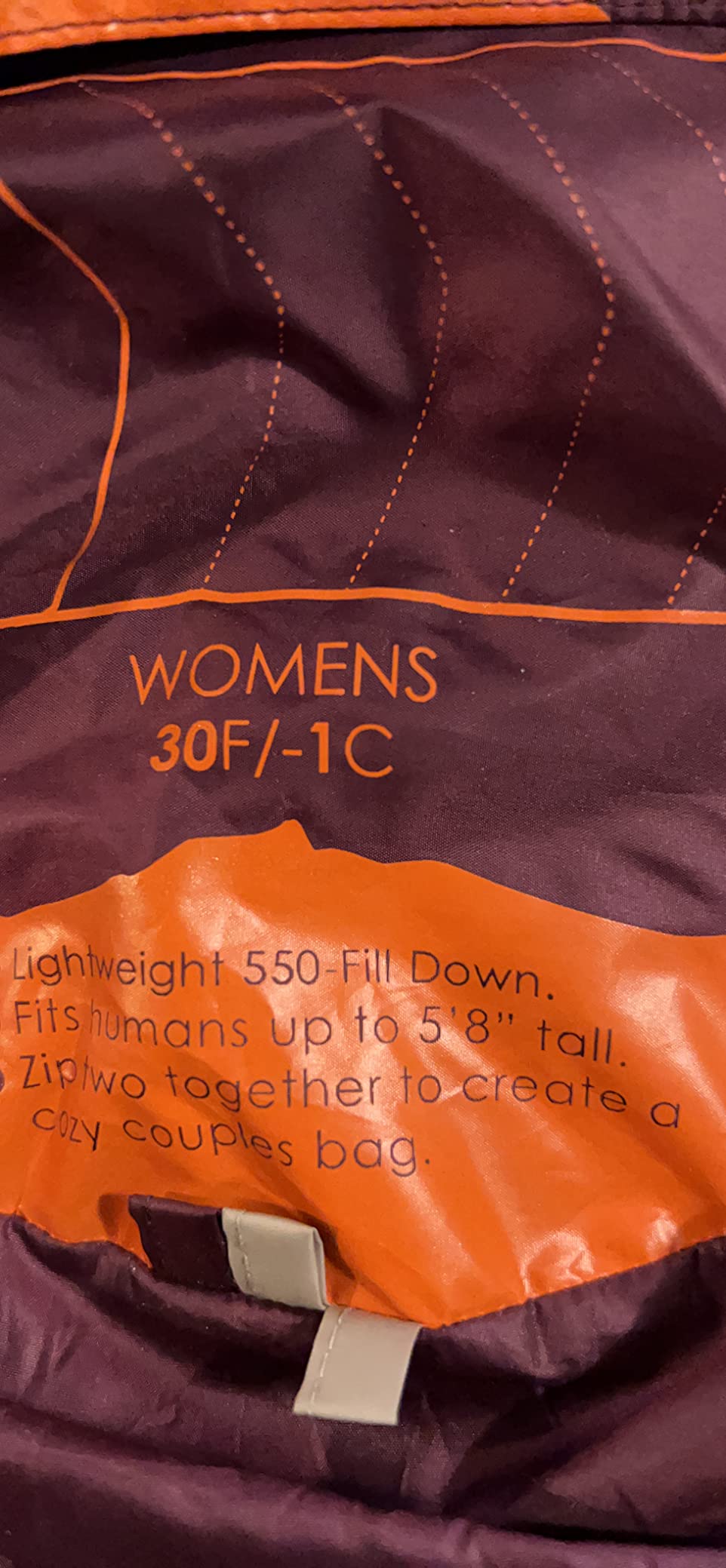 Kelty Galactic Down 30 Degree Sleeping Bag, 550 Fill Power RDS Down, Backpacking customer photo 1