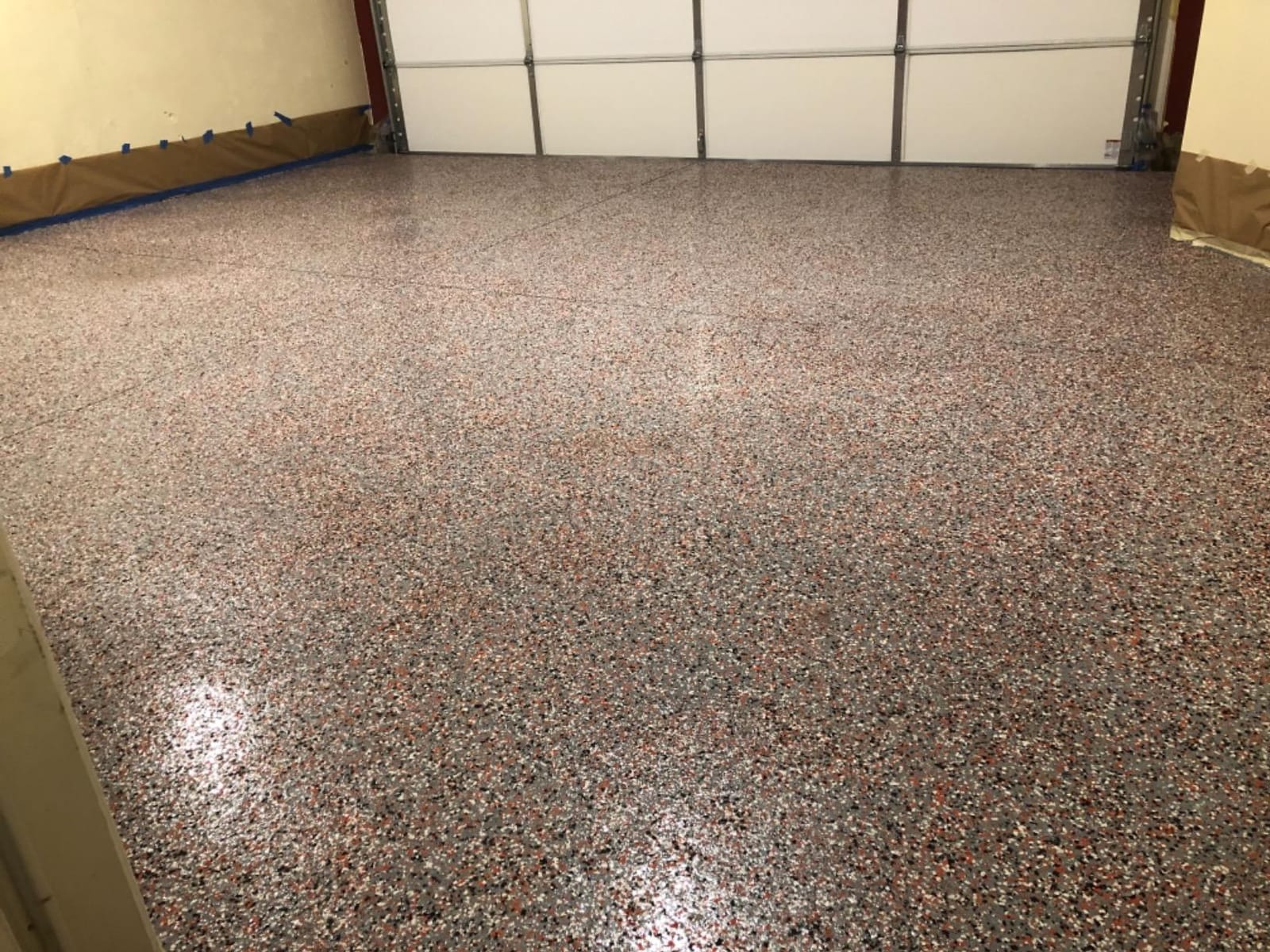 Colored Epoxies Dove Gray Garage Floor Epoxy Kit, 3 Epoxy Resin Gallon | Made in USA, 100% Solids, Self-Leveling Epoxy Floor Coating for Concrete & Plywood, Zero VOC, Abrasion & Chemical Resistant customer photo 1