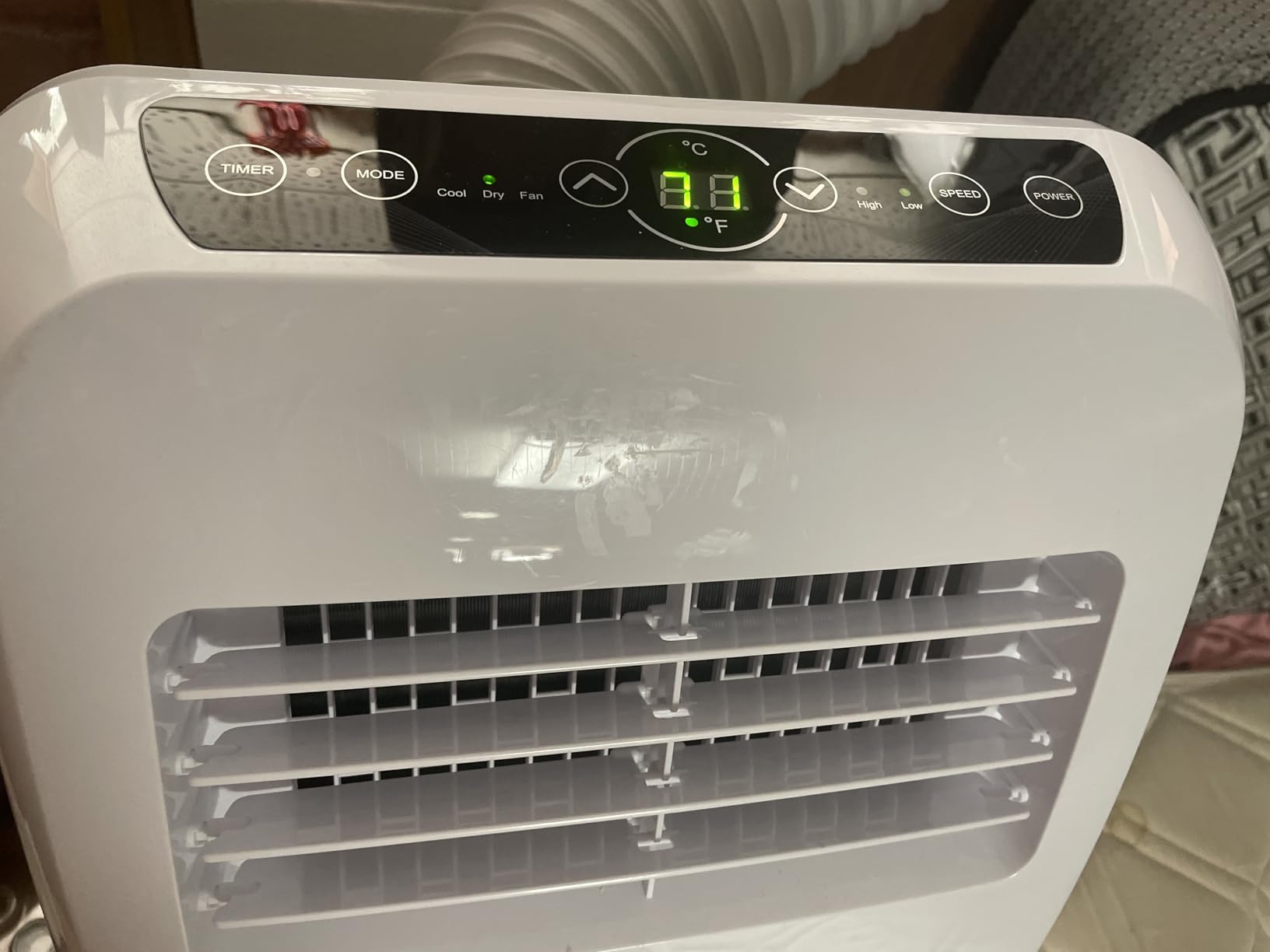 SereneLife Portable Air Conditioner 14,000 BTU with Built-in Dehumidifier - Portable AC unit for rooms up to 650 sq ft - Small AC Unit Remote Control, & Window Mount Exhaust Kit Included customer photo 2