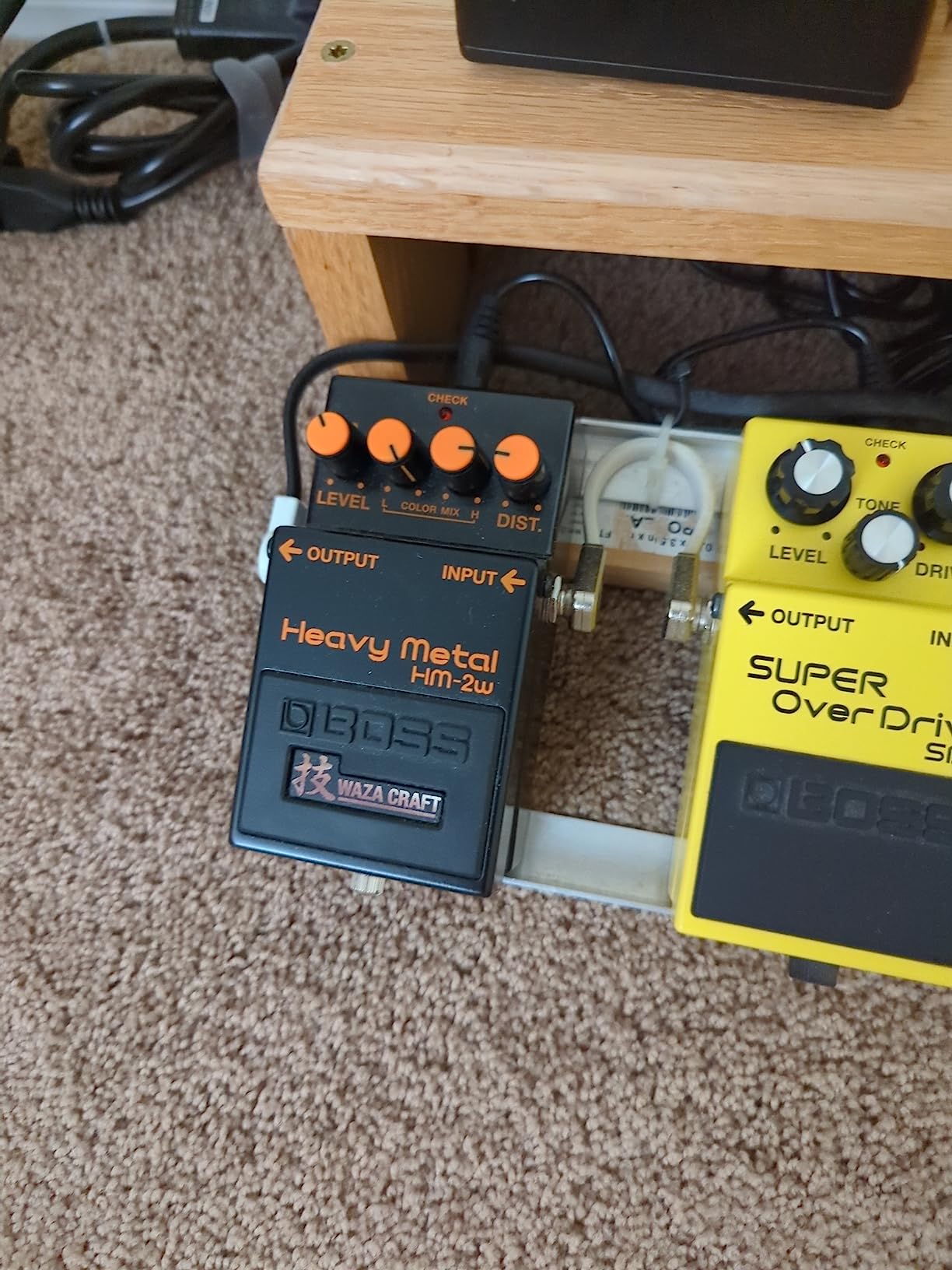BOSS HM-2W Heavy Metal Guitar Effects Pedal | Legendary Chainsaw Tone of Swedish Death Metal | Waza Craft Edition | Standard HM-2 Mode and More Aggressive Custom Mode customer photo 1