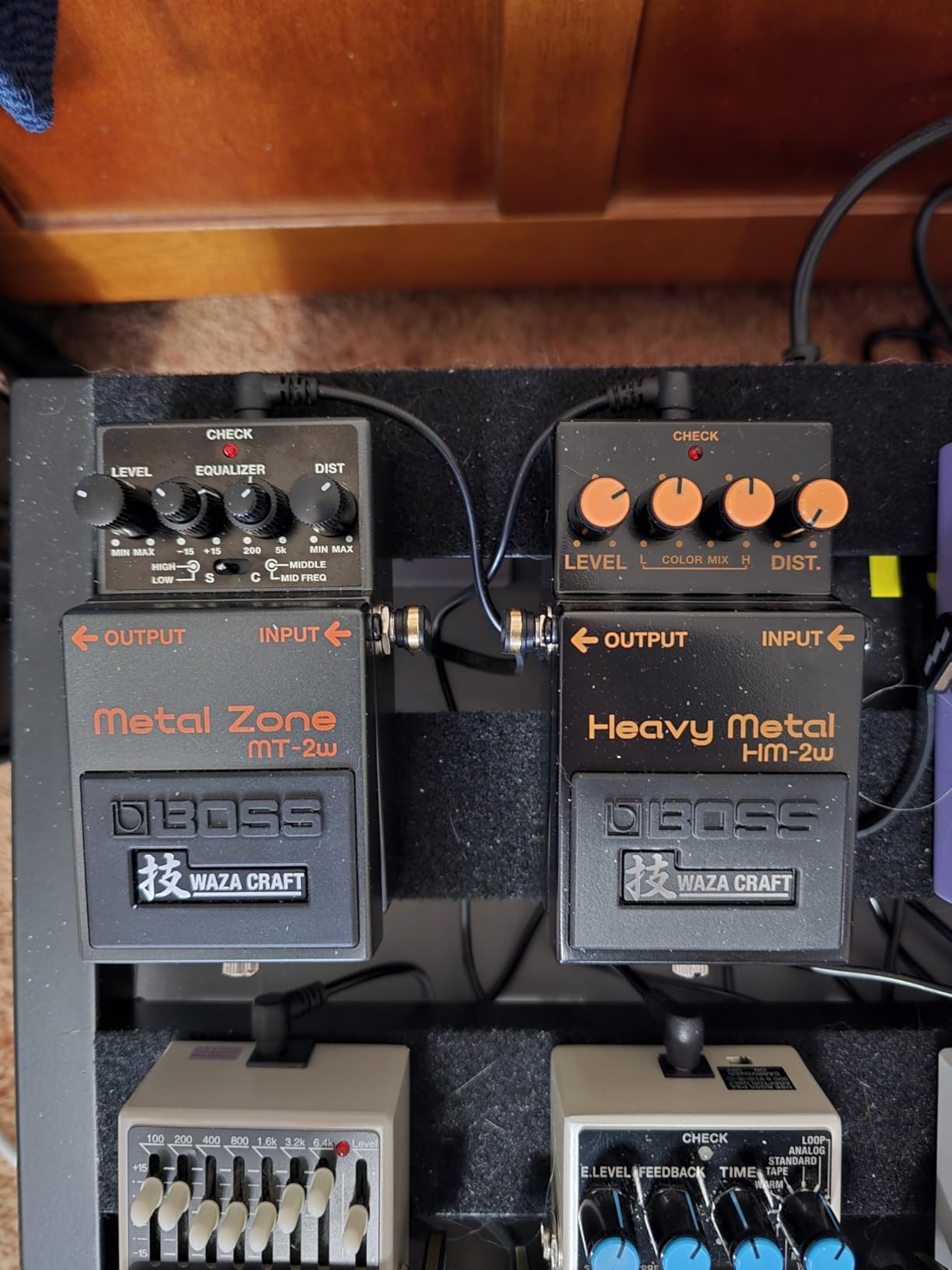 BOSS HM-2W Heavy Metal Guitar Effects Pedal | Legendary Chainsaw Tone of Swedish Death Metal | Waza Craft Edition | Standard HM-2 Mode and More Aggressive Custom Mode customer photo 2
