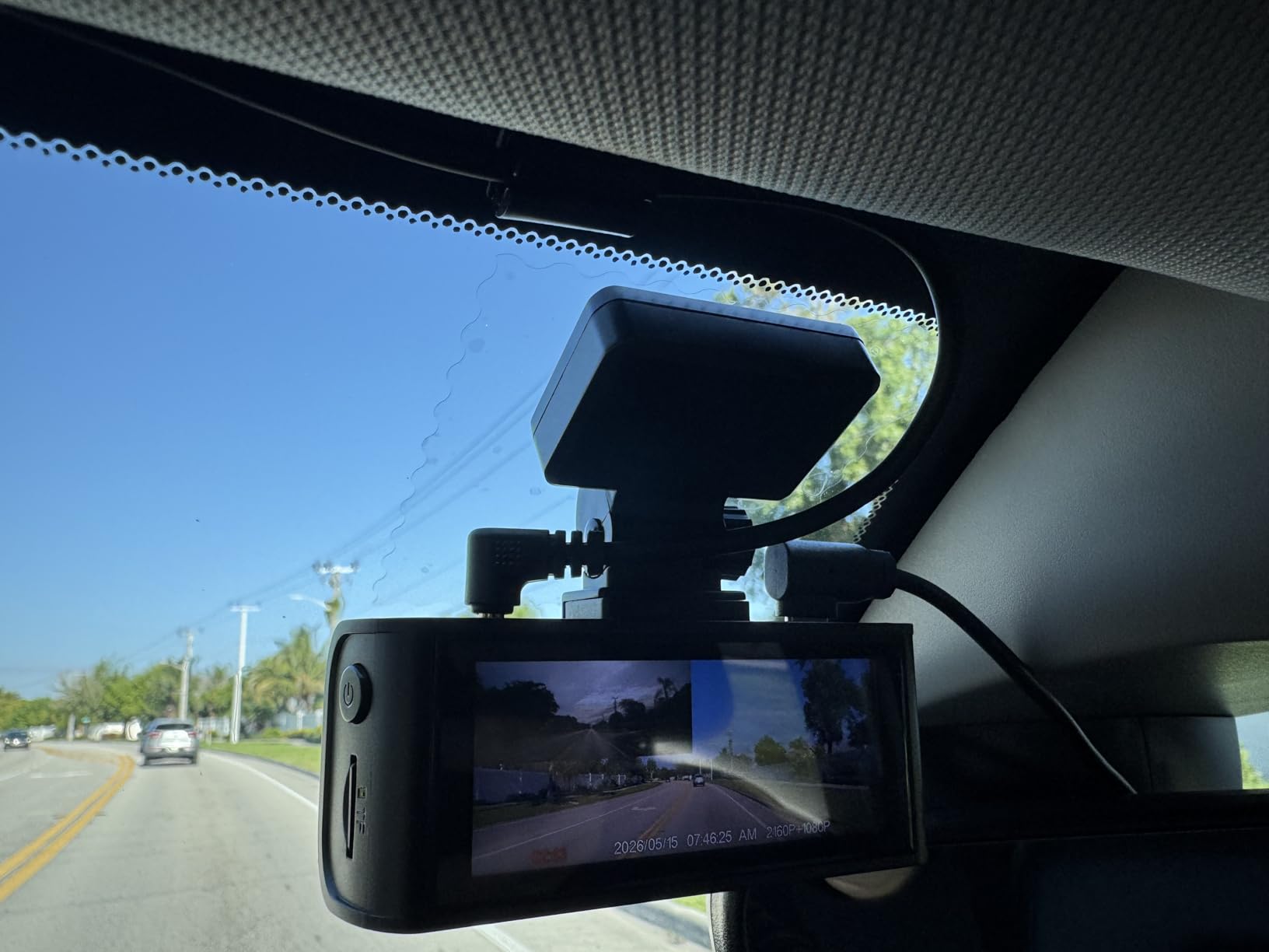 REDTIGER F7NP 4K Dash Cam Front Rear, STARVIS 2 Sensor, Free Card Included | 5.8GHz WiFi-20MB/s Download, WDR Night Vision, Wide Angle, G-sensor Incident Detection, 24H Parking Mode(Hardwire kit needed) customer photo 2