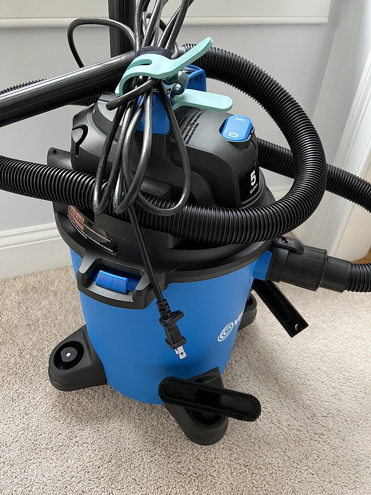Vacmaster 5-Gallon* 3 Peak HP Wet/Dry Vacuum - VOC507PF 0101 customer photo 1