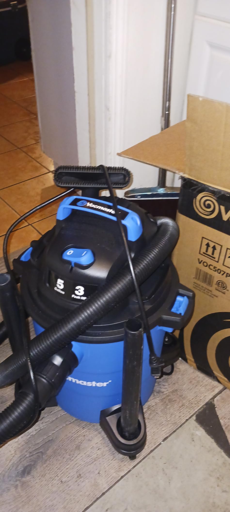 Vacmaster 5-Gallon* 3 Peak HP Wet/Dry Vacuum - VOC507PF 0101 customer photo 2