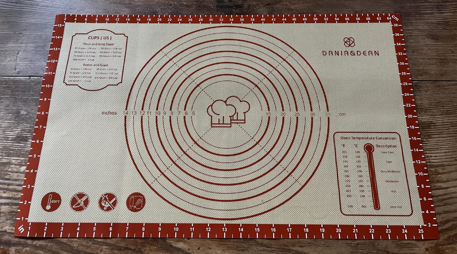 26x16 Inch Extra Thick Silicone Baking Mat with Measurements, Non-slip and Reusable - For Cookies, Bread, Pastry customer photo 1