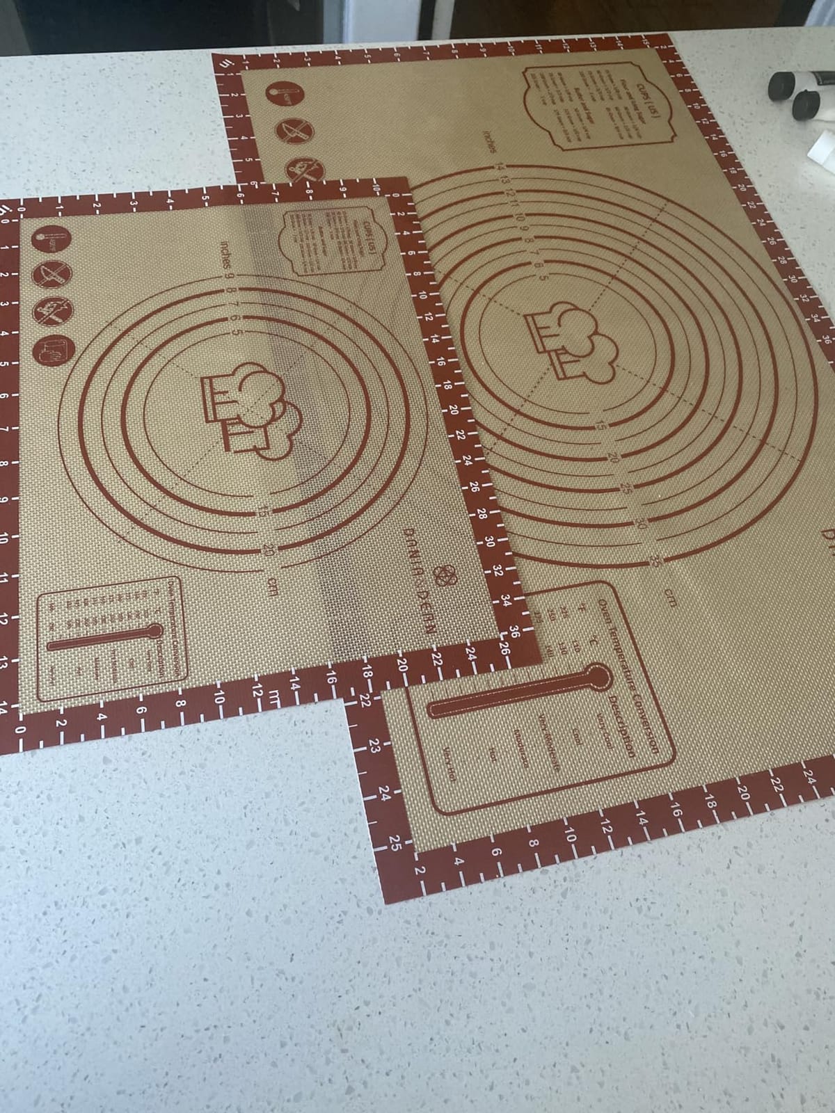 26x16 Inch Extra Thick Silicone Baking Mat with Measurements, Non-slip and Reusable - For Cookies, Bread, Pastry customer photo 2