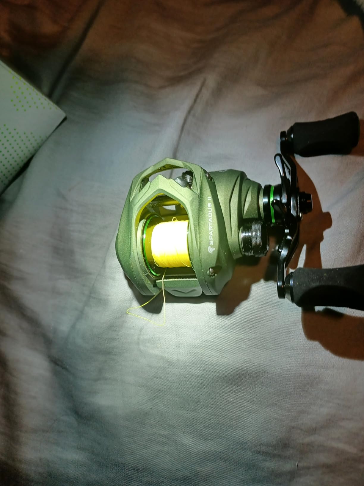 KastKing Spartacus II Baitcasting Fishing Reels with 7.2:1 Gear Ratio | Max Drag: 17.6 lb, 7+1 BB, 6 oz, Graphite Frame, 5-Button Magnetic Brake, Ultralight and Super Smooth customer photo 2