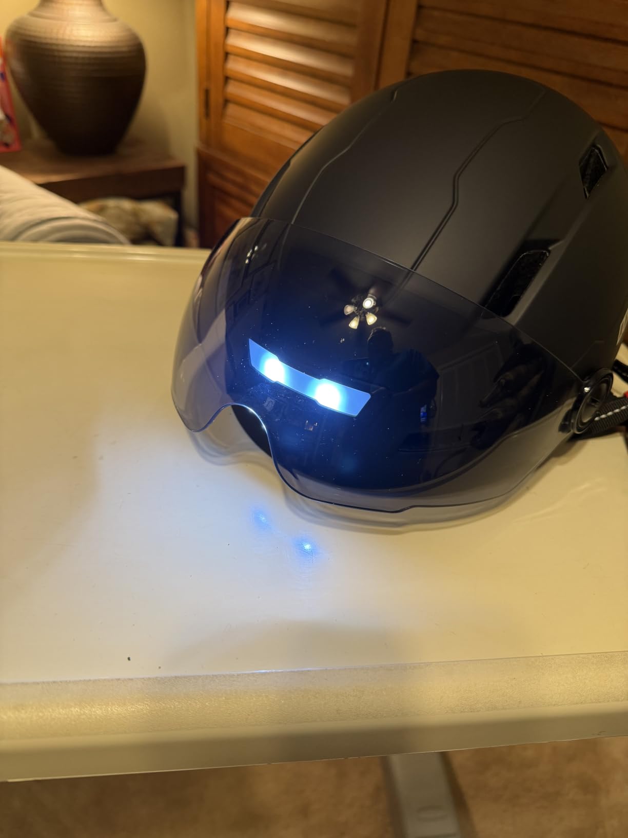 ILM Adult Bike Helmet with USB Rechargeable LED Front and Back Light Mountain&Road Bicycle Helmets E3-10L customer photo 1