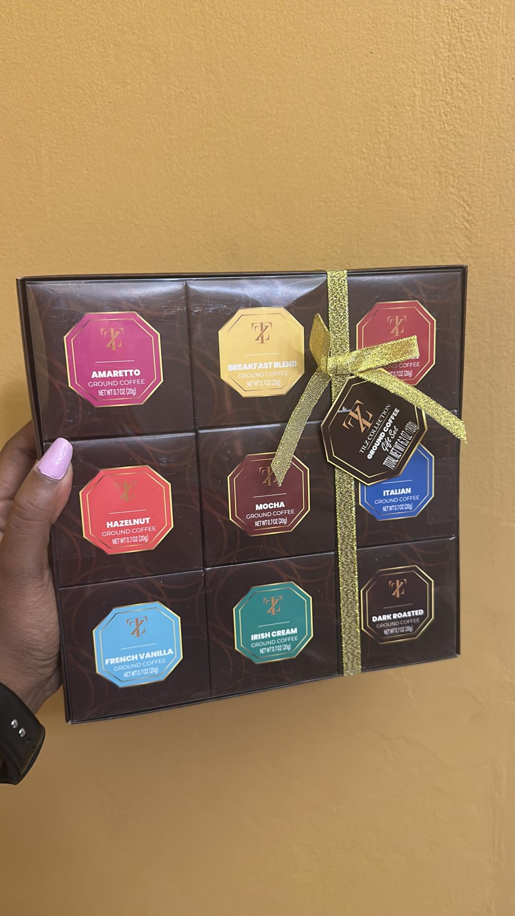 Coffee Gifts - Gourmet Coffee Gift Set | 9 Ground Coffee Assortment Gift Set | Coffee Sampler Gift Set, Tasting Kit | Gifts For Coffee Lovers | Ground Coffee Gift Basket | Gifts For Men And Women customer photo 2