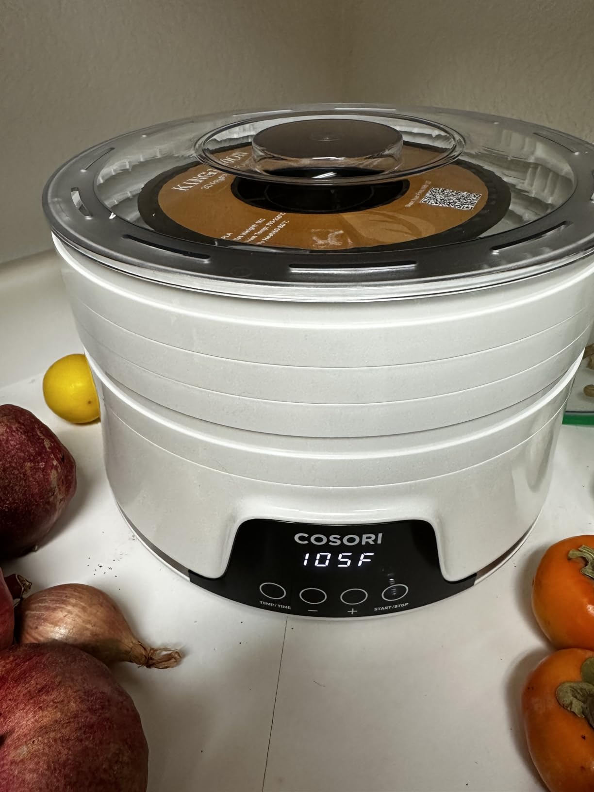 Cosori Food Dehydrator, 5 BPA-Free Trays, 165°F Temperature Control, 350W customer photo 2
