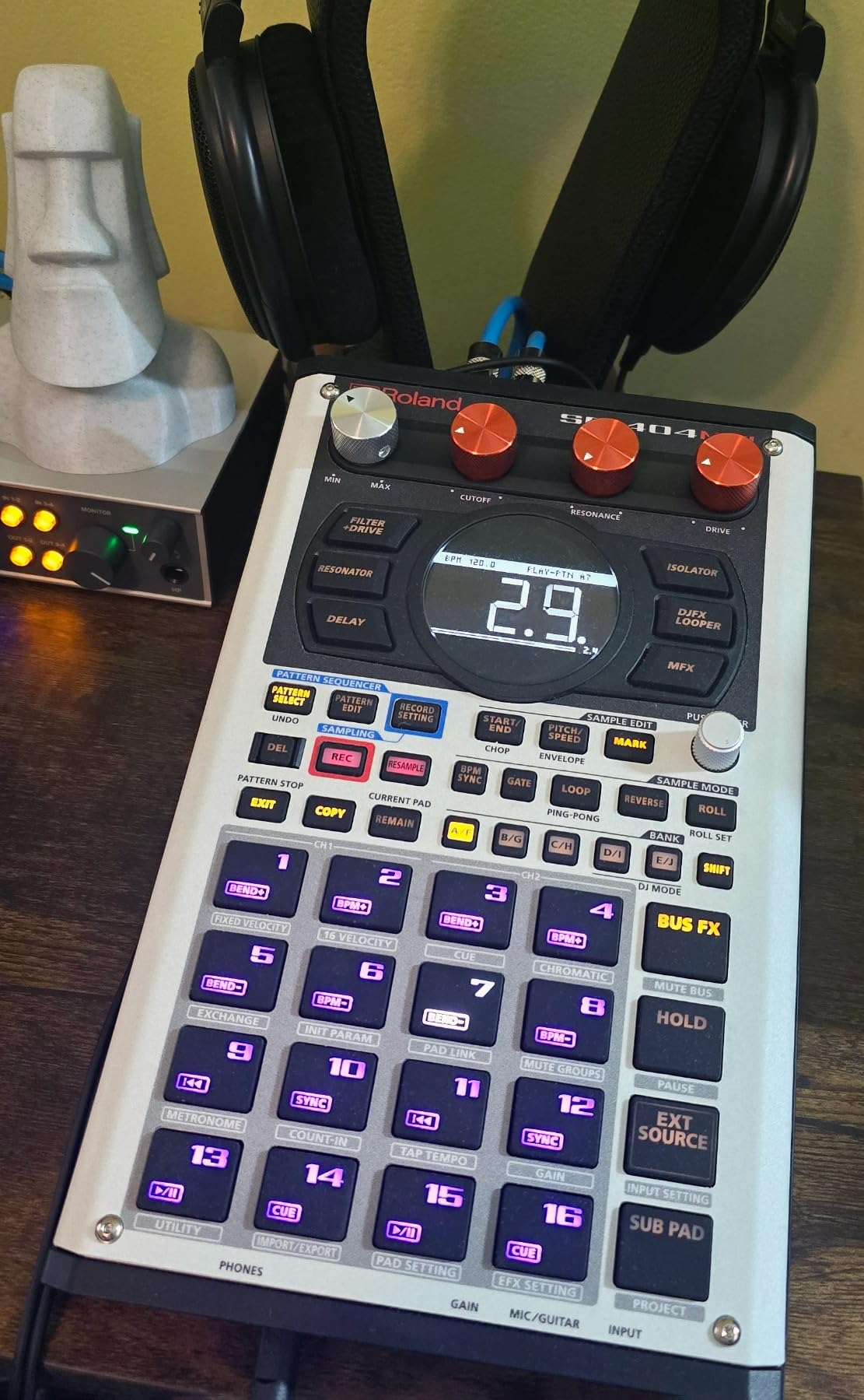 Roland SP-404MKII Creative Sampler and Effector | The Legendary SP-404 Beat Maker with Some Serious Upgrades | Fast workflow | 16GB Internal Storage | 32-Voice Polyphony | 160 Samples Per Project customer photo 1
